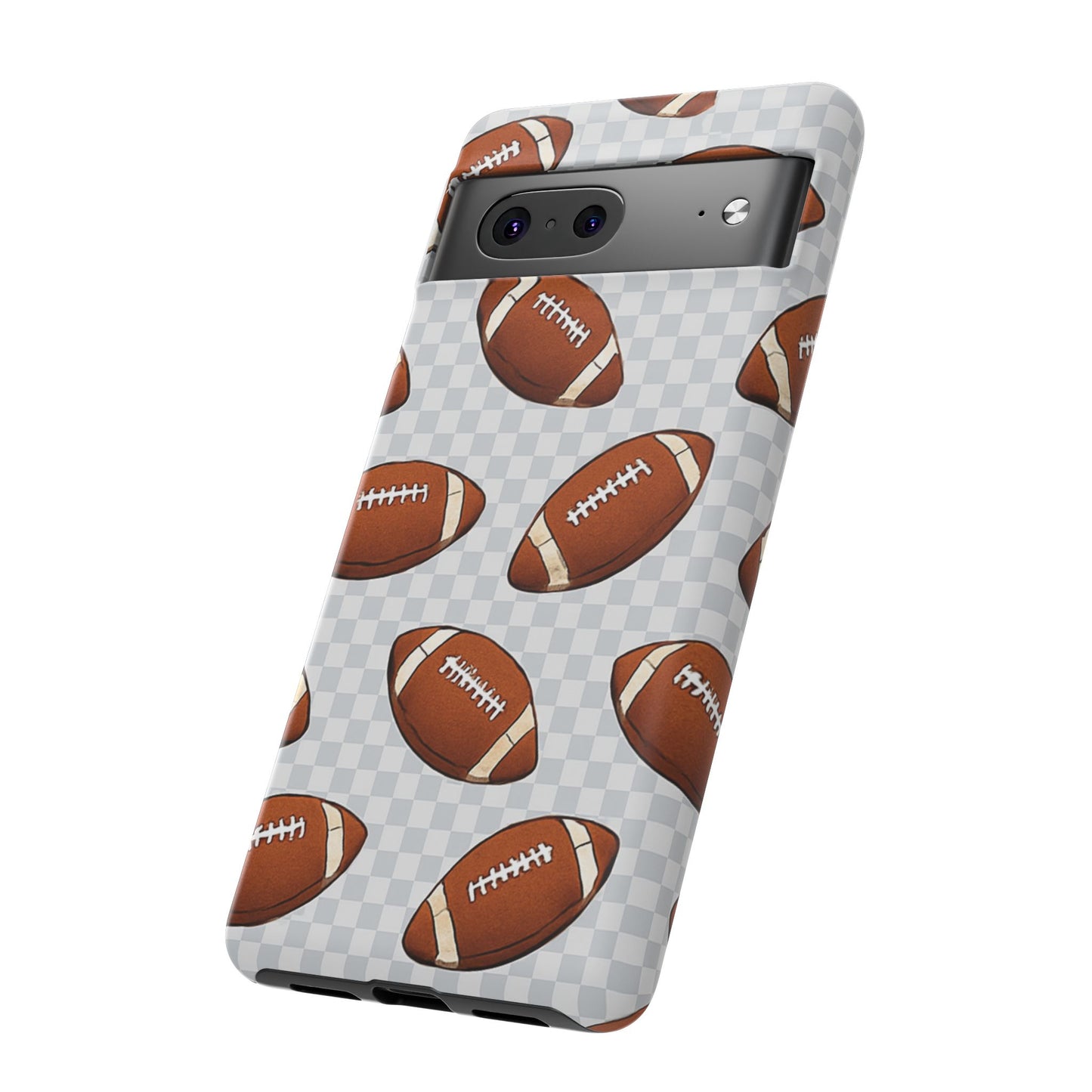 Football Phone Case, Tough Cases for Sports Fans, Unique Gift for Football Lovers, Protective Decor, Athletic Accessories