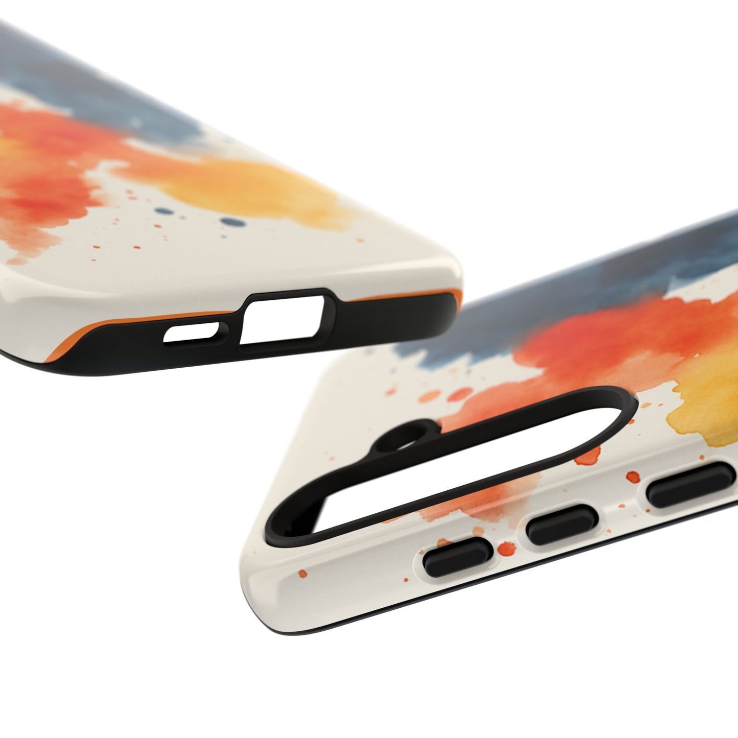 Watercolor Phone Case - Abstract Design, Tough Cases for Men & Women, Stylish Gift, Artistic Accessory for All Occasions