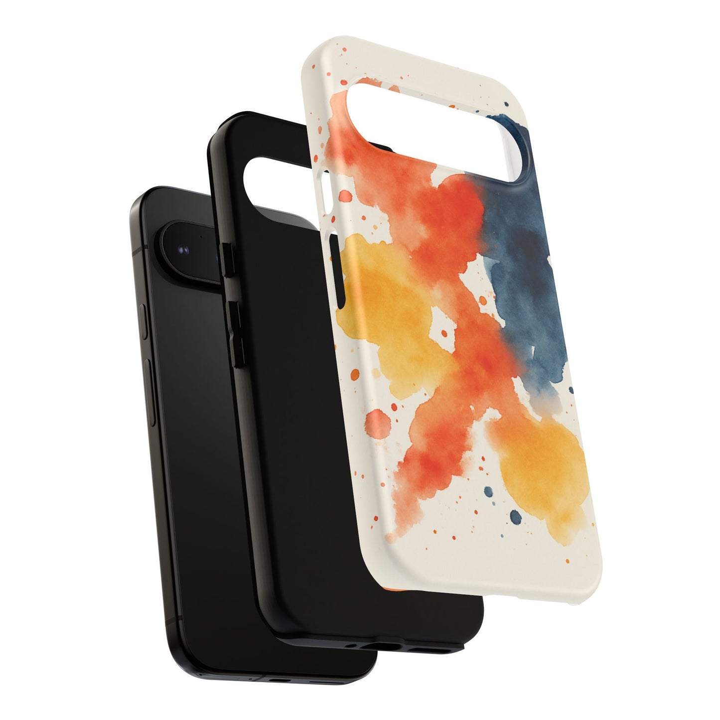 Watercolor Phone Case - Abstract Design, Tough Cases for Men & Women, Stylish Gift, Artistic Accessory for All Occasions