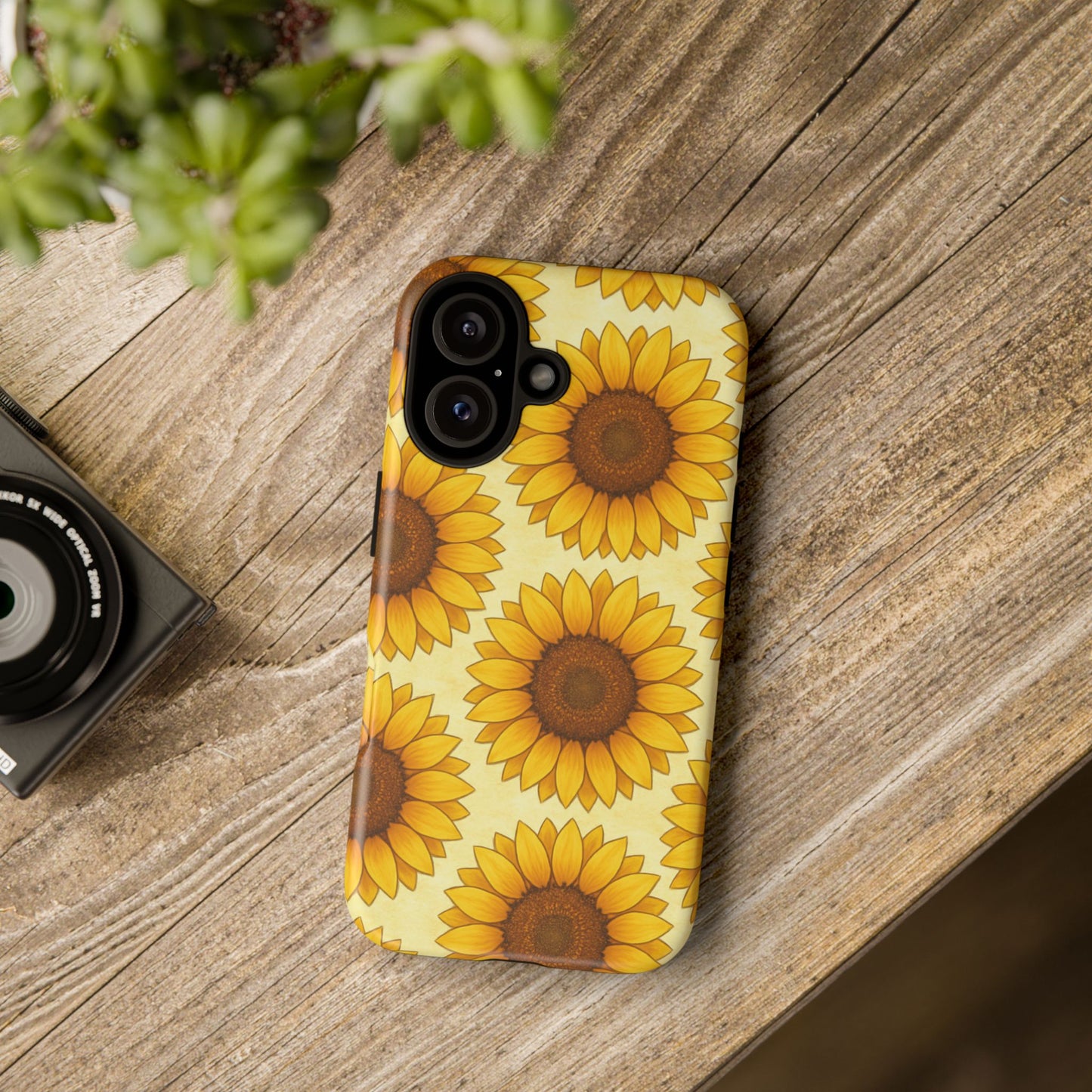 Sunflower Phone Cases - Tough Cases for Nature Lovers, Gift for Friends, Floral Design, Protective Case, Sunflower Decor