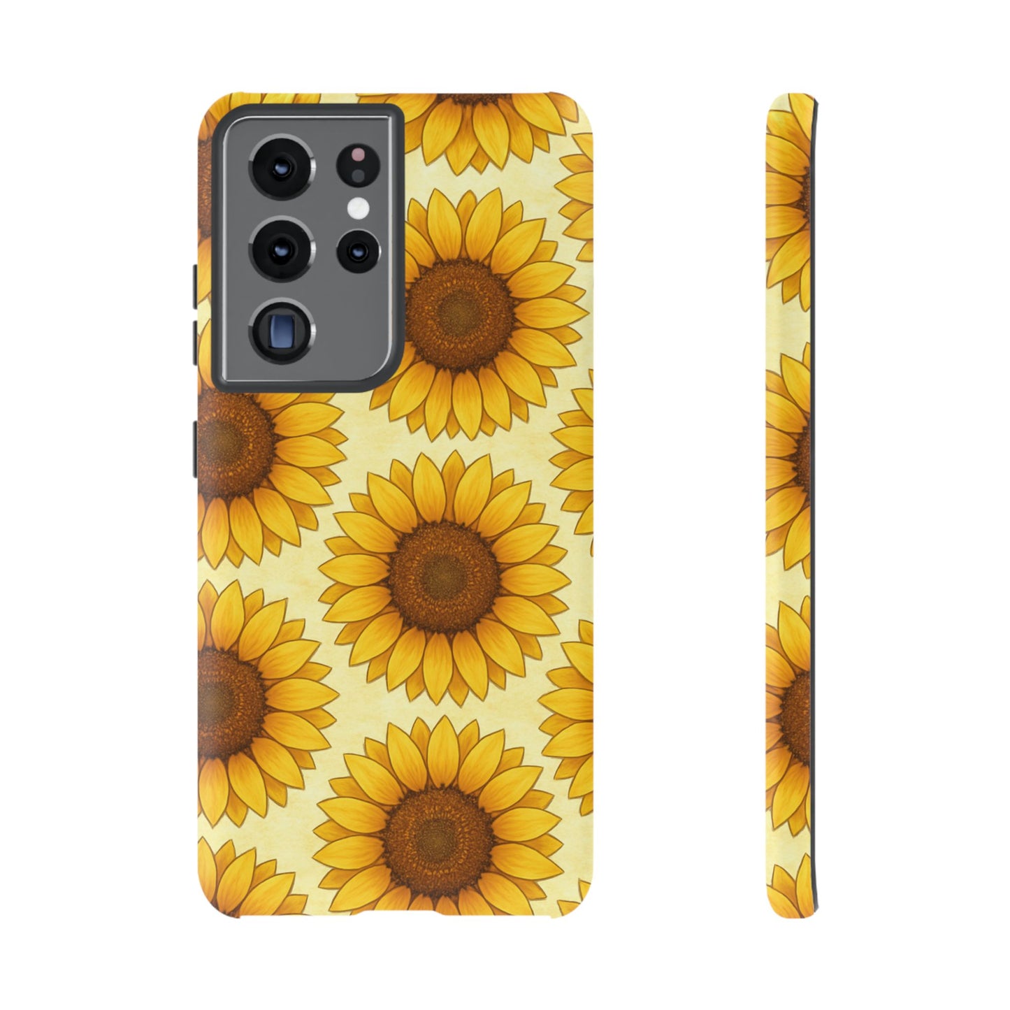 Sunflower Phone Cases - Tough Cases for Nature Lovers, Gift for Friends, Floral Design, Protective Case, Sunflower Decor