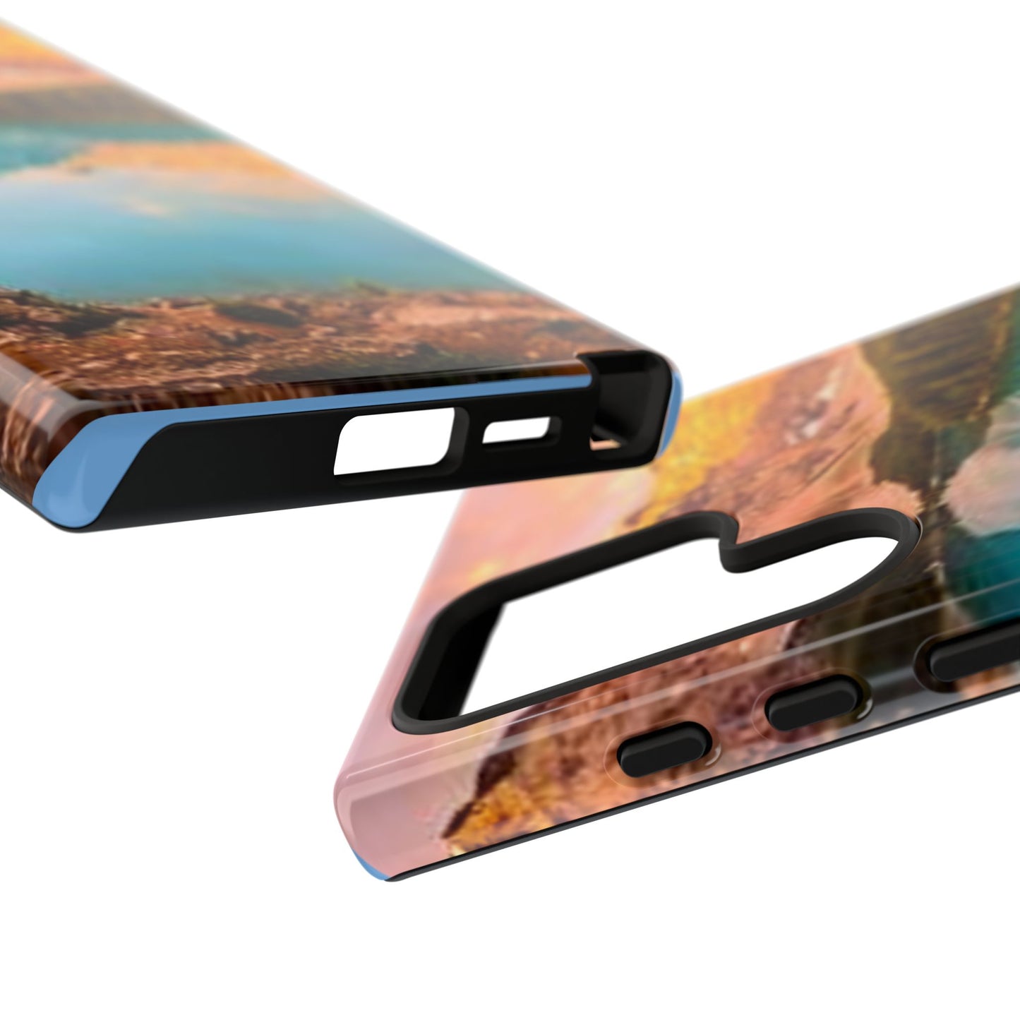Nature-Inspired Phone Case with Mountain and Lake Design, Aesthetic Tough Cases for Outdoor Lovers, Phone Protection, Gift for Nature [...]