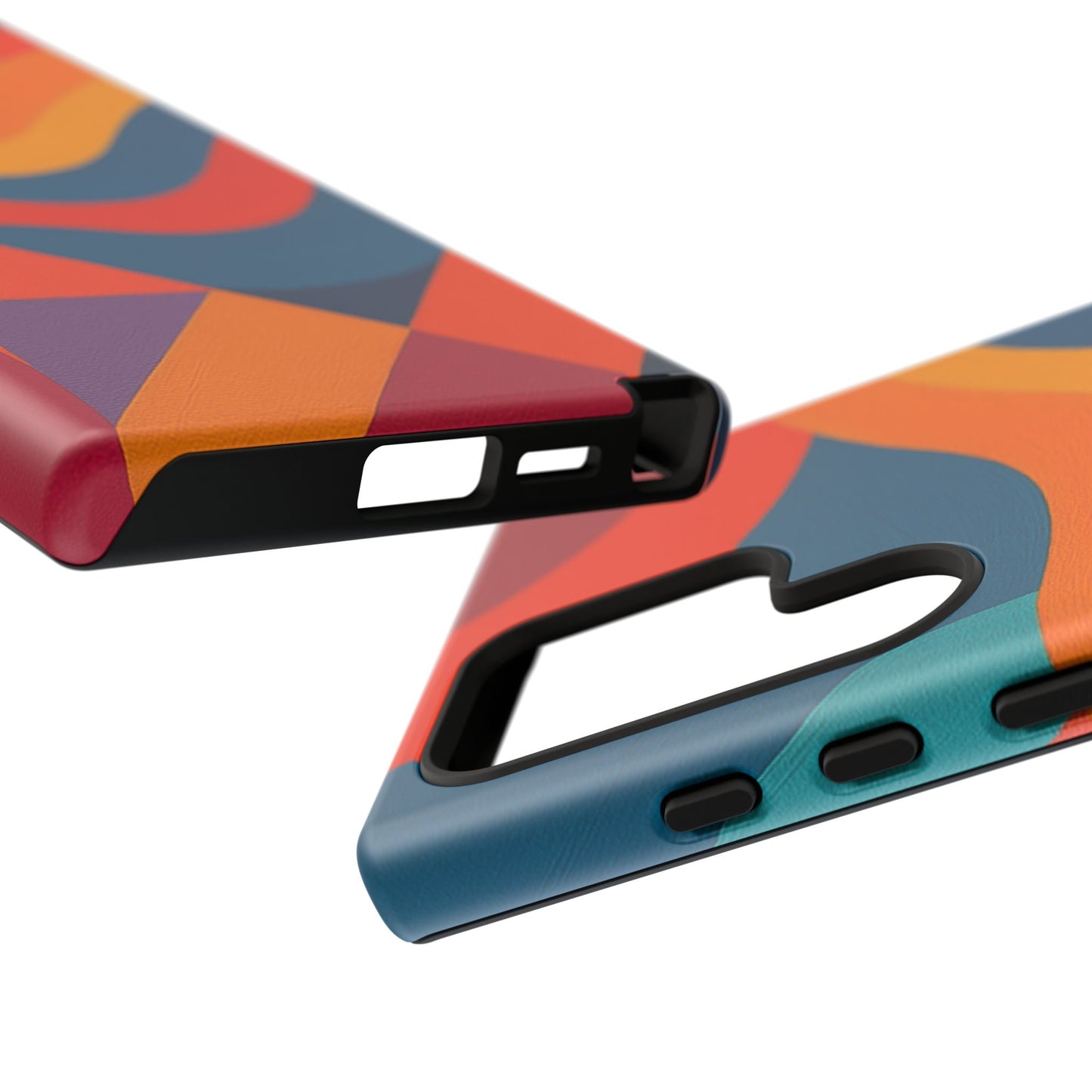 Vibrant Phone Case, Abstract Design Cover, Tough Cases for All Occasions, Stylish Gift for Tech Lovers, Modern Phone Accessories