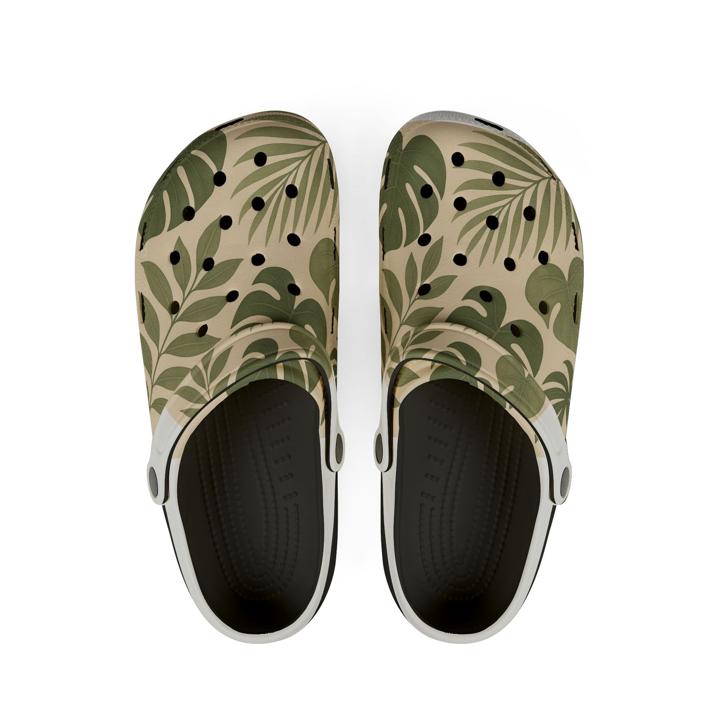 Tropical Plant Print EVA Foam Shoes, Comfortable Garden Clogs for Spring, Summer Slip-Ons, Perfect for Outdoor Adventures, Beach Days, [...]