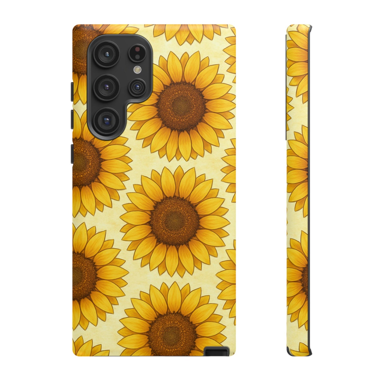 Sunflower Phone Cases - Tough Cases for Nature Lovers, Gift for Friends, Floral Design, Protective Case, Sunflower Decor
