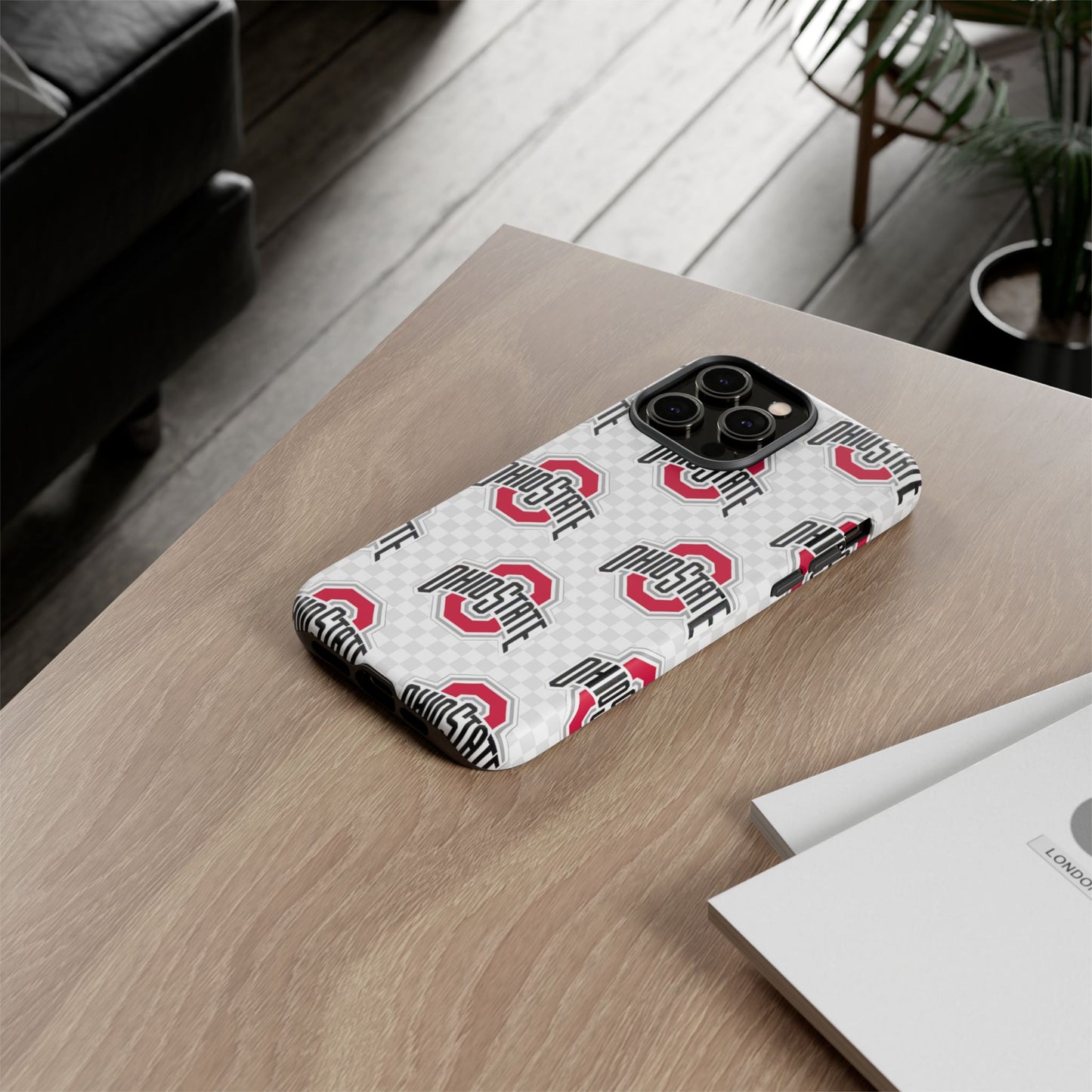Ohio State Tough Phone Case - Stylish, Durable Protection for Buckeye Fans, Sports Lover's Gift, College Student Essentials