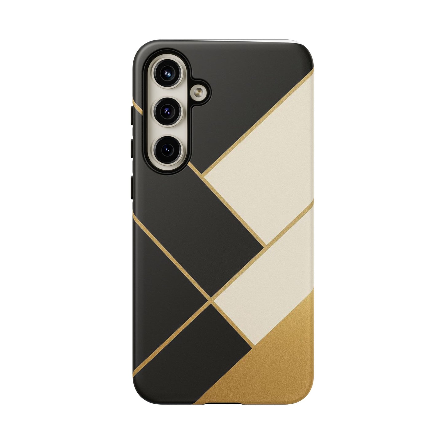 Chic Phone Case, Stylish Phone Cover, Geometric Design Case, Protective Mobile Case, Modern Phone Protector