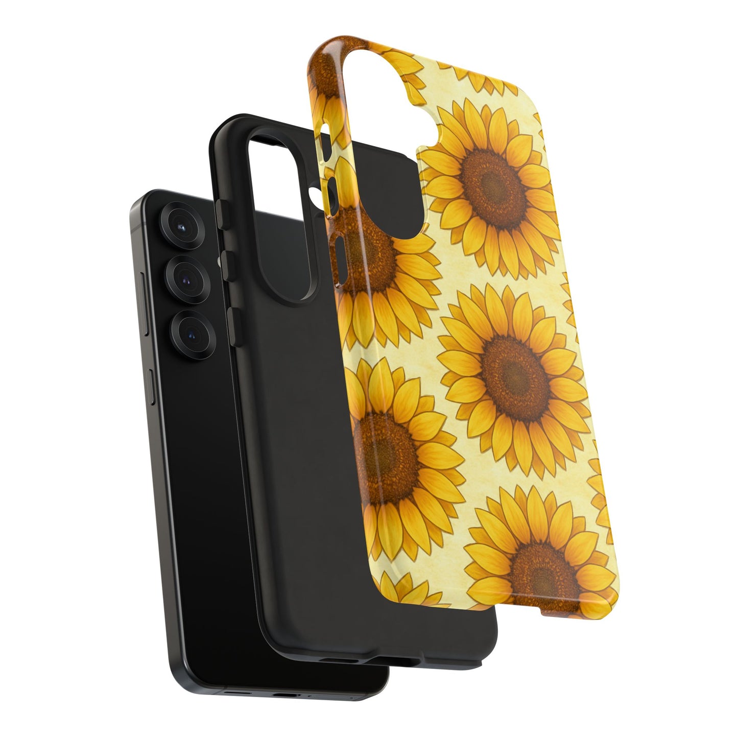 Sunflower Phone Cases - Tough Cases for Nature Lovers, Gift for Friends, Floral Design, Protective Case, Sunflower Decor