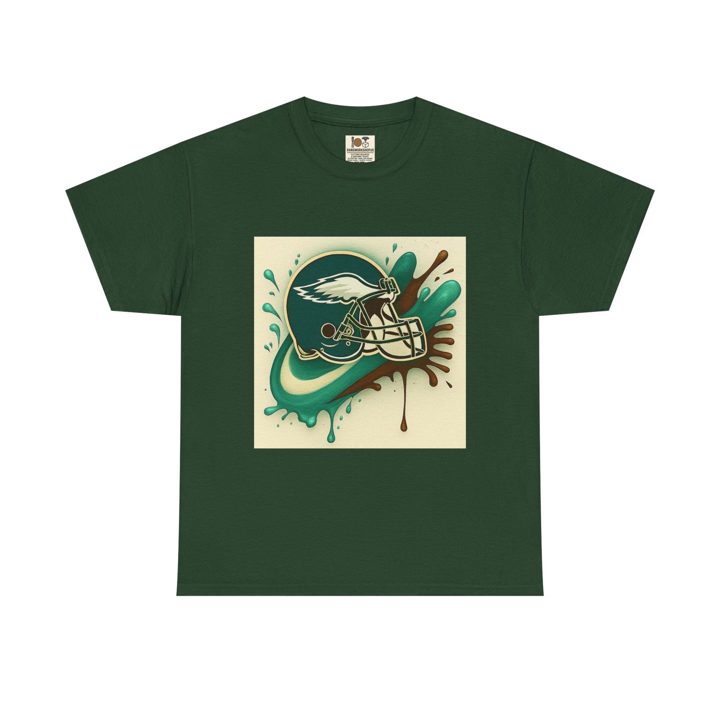 Eagles Fan Unisex Heavy Cotton Tee, Sports Shirt, Team Apparel, Game Day Outfit, Football Merchandise