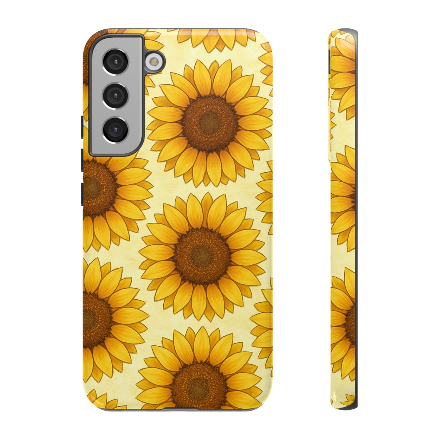 Sunflower Phone Cases - Tough Cases for Nature Lovers, Gift for Friends, Floral Design, Protective Case, Sunflower Decor