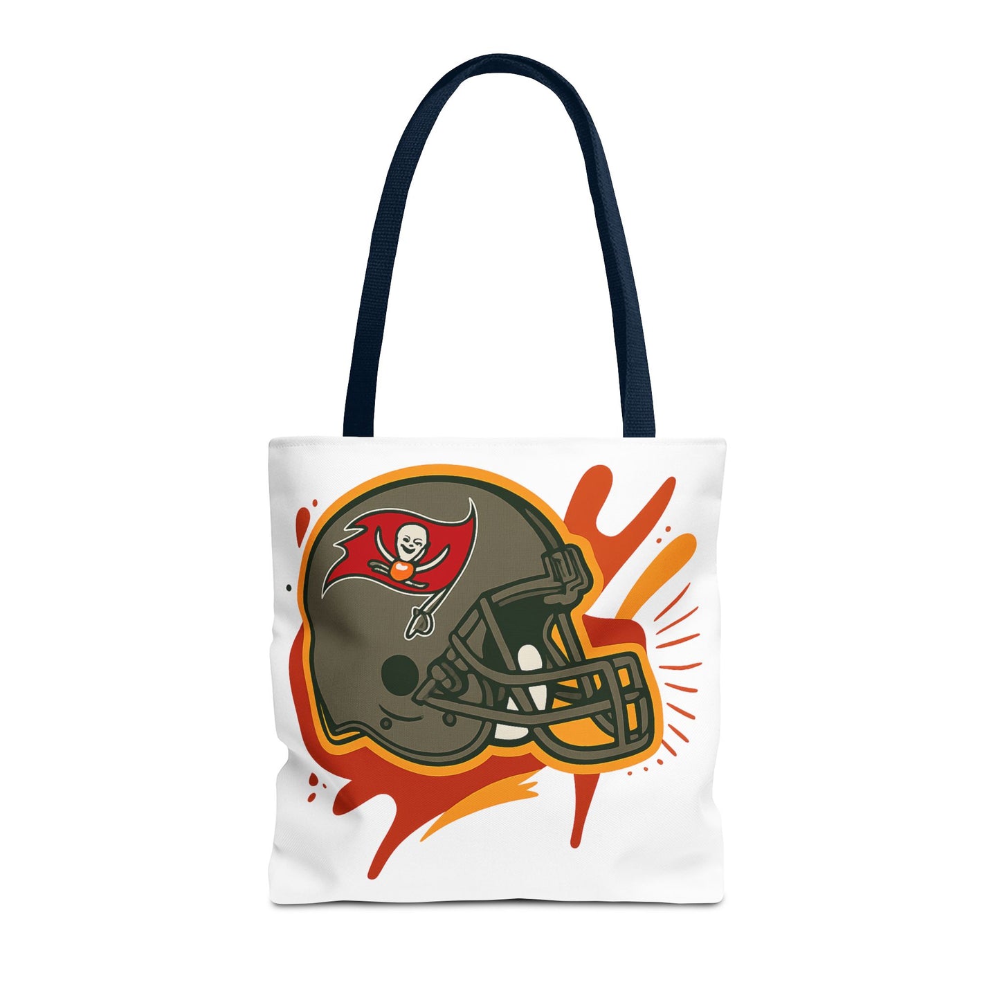Tote Bag with Bold Football Design, Sports Tote, Game Day Bag, NFL Fan Gift, Personalized Beach Bag, Unique Shopping Tote