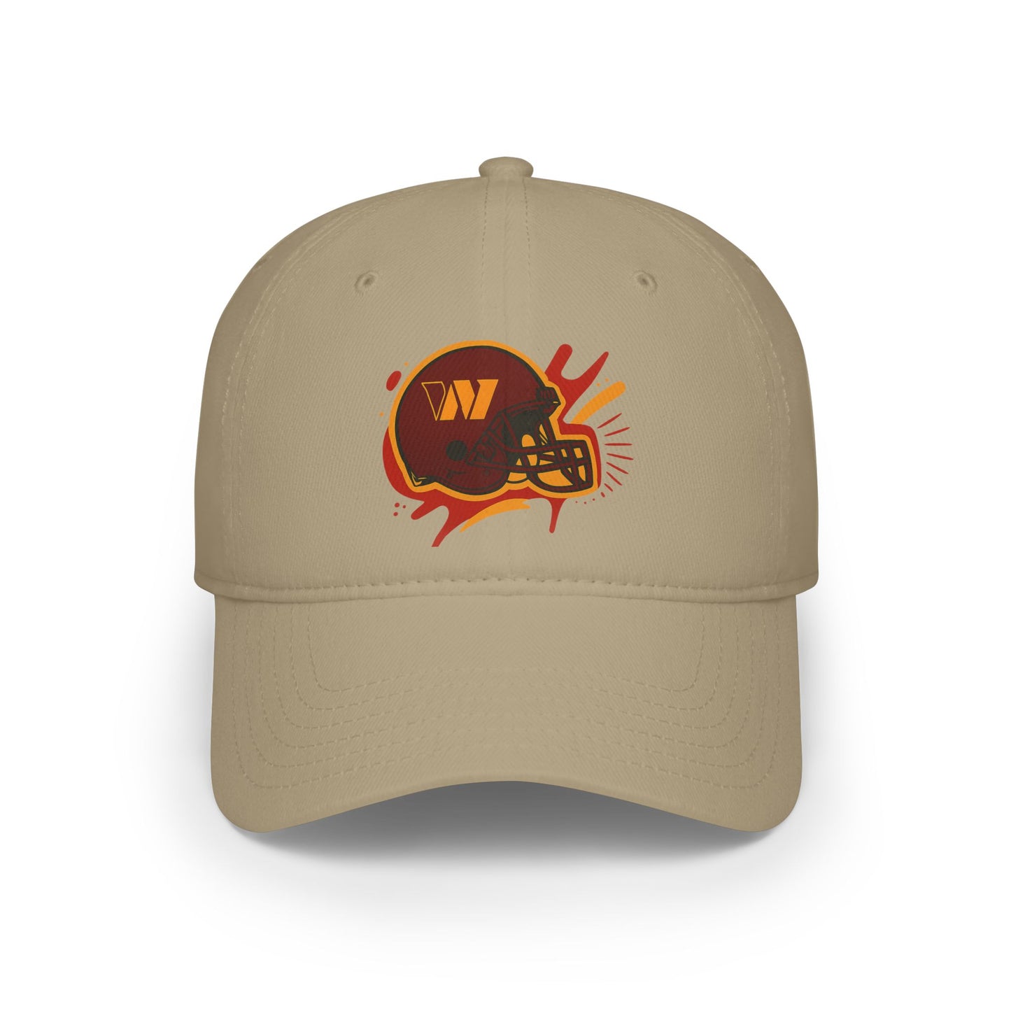 Vibrant Football Cap, Sports Hat for Game Day, Casual Wear, Team Spirit Merchandise, Perfect Gift for Fans