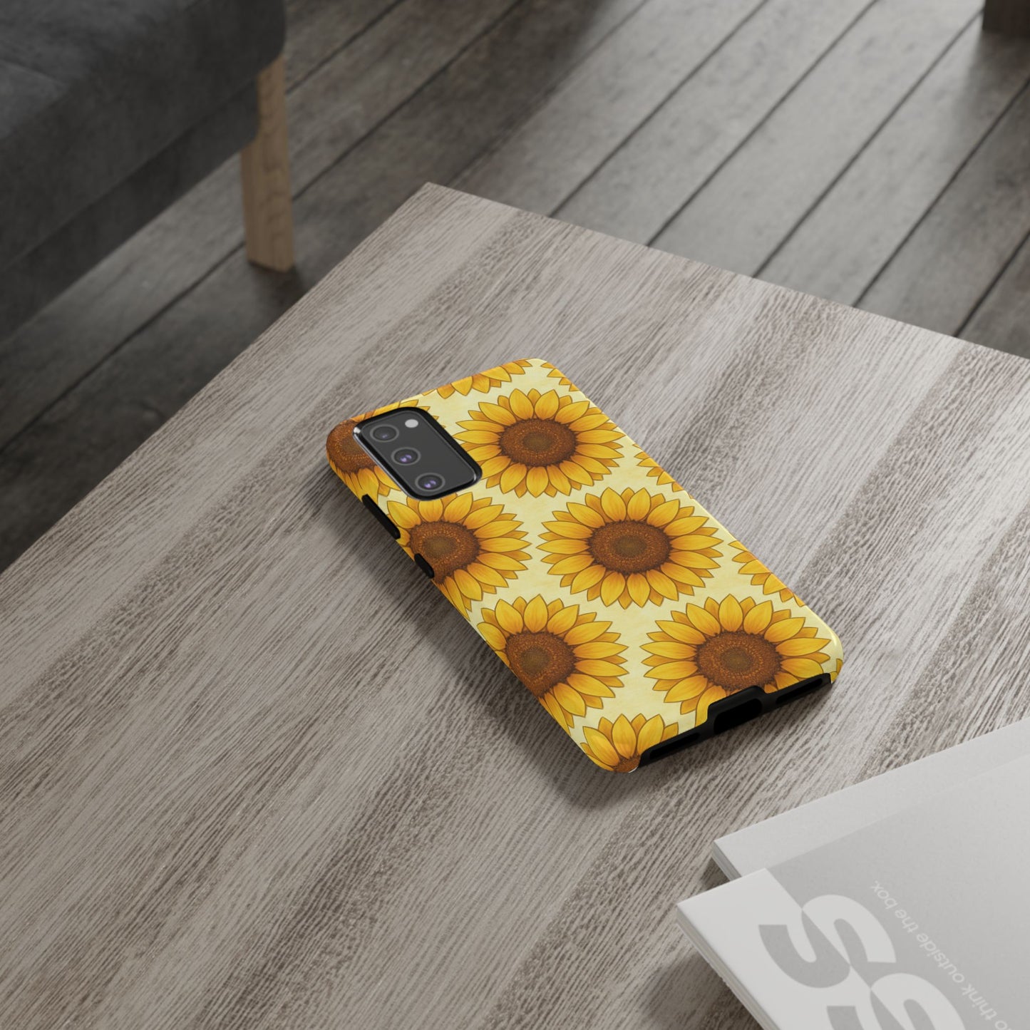 Sunflower Phone Cases - Tough Cases for Nature Lovers, Gift for Friends, Floral Design, Protective Case, Sunflower Decor