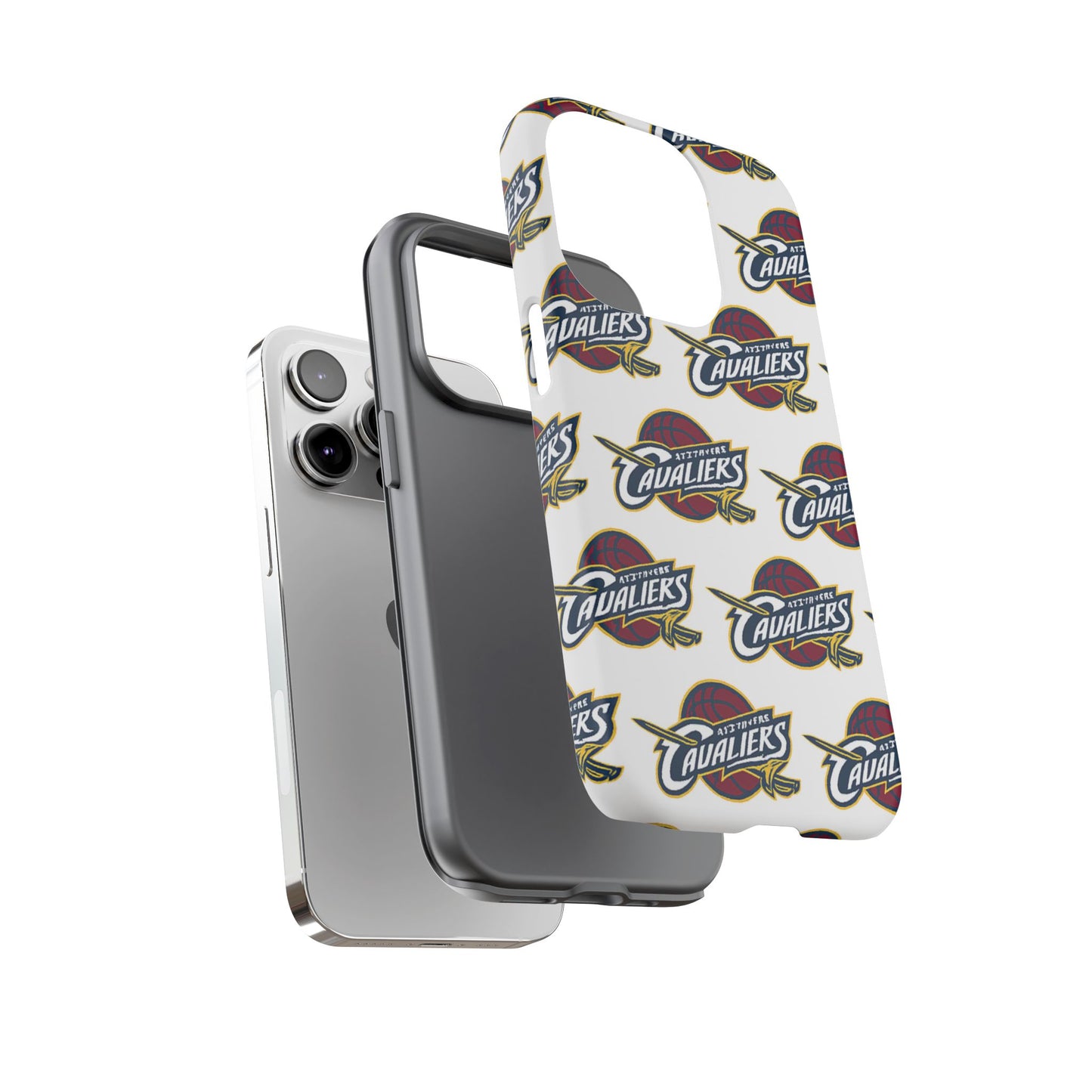 Cleveland Cavaliers Phone Case, Tough Phone Cover, NBA Team Accessory, Sports Fan Gift, Unique Cellphone Protector