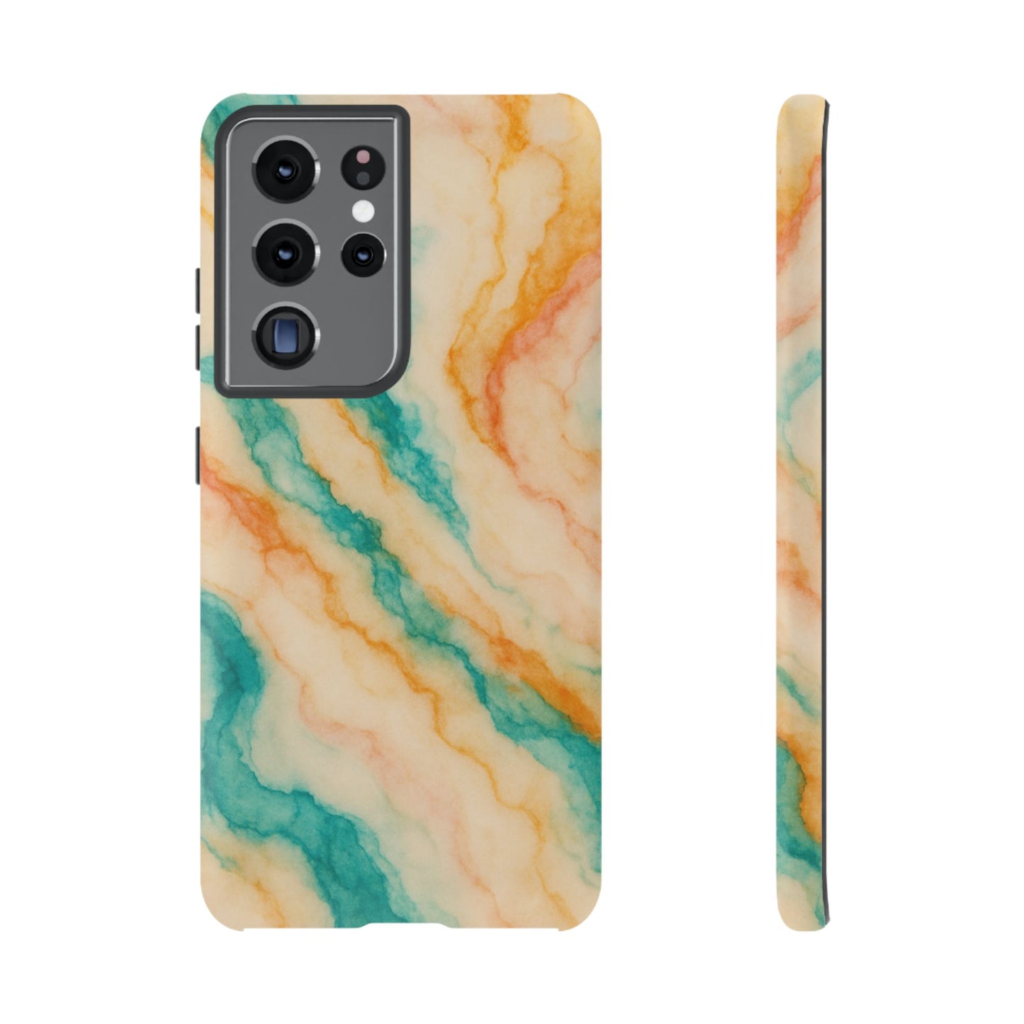 Stylish Phone Case - Tough Cases with Abstract Marble Design, Trendy Accessory, Gift for Her, Protective Case, Unique Phone Cover