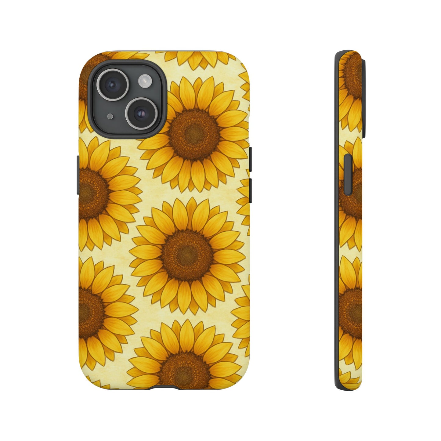 Sunflower Phone Cases - Tough Cases for Nature Lovers, Gift for Friends, Floral Design, Protective Case, Sunflower Decor