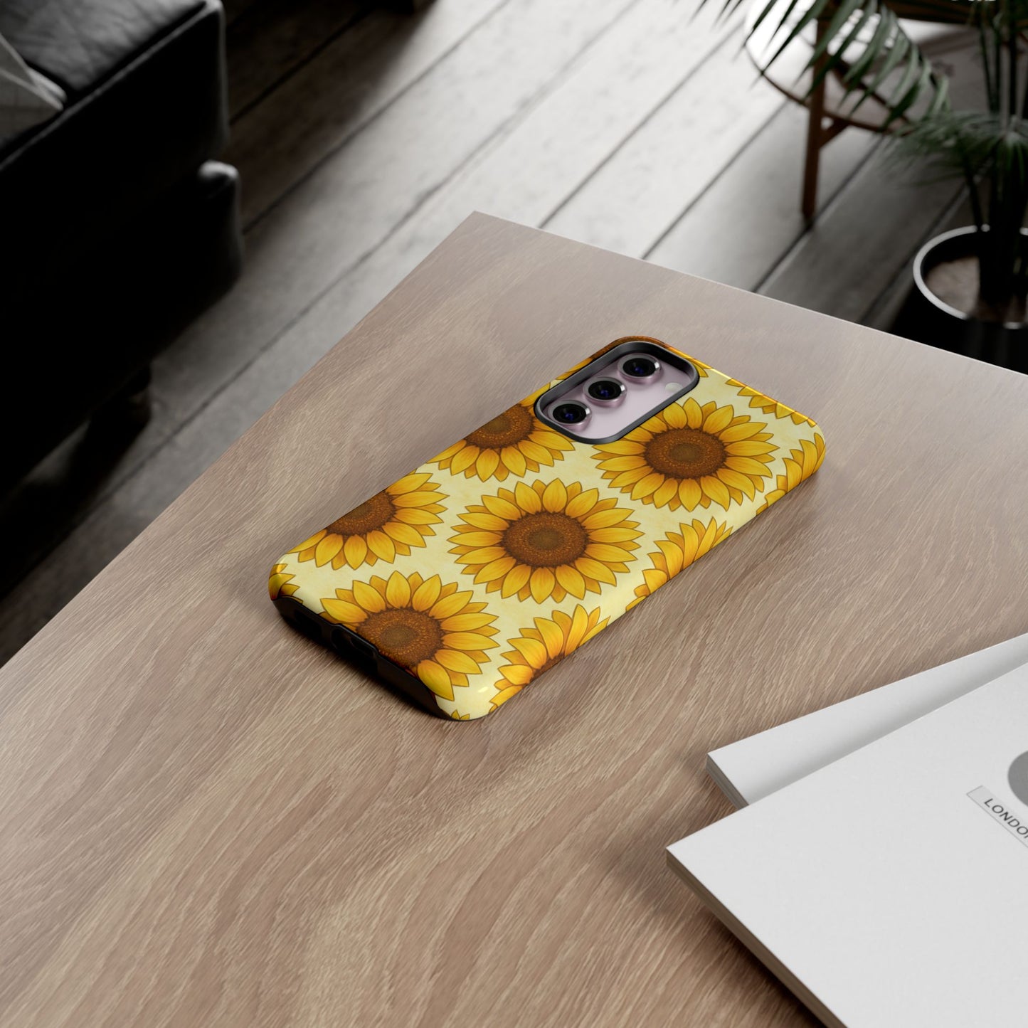 Sunflower Phone Cases - Tough Cases for Nature Lovers, Gift for Friends, Floral Design, Protective Case, Sunflower Decor