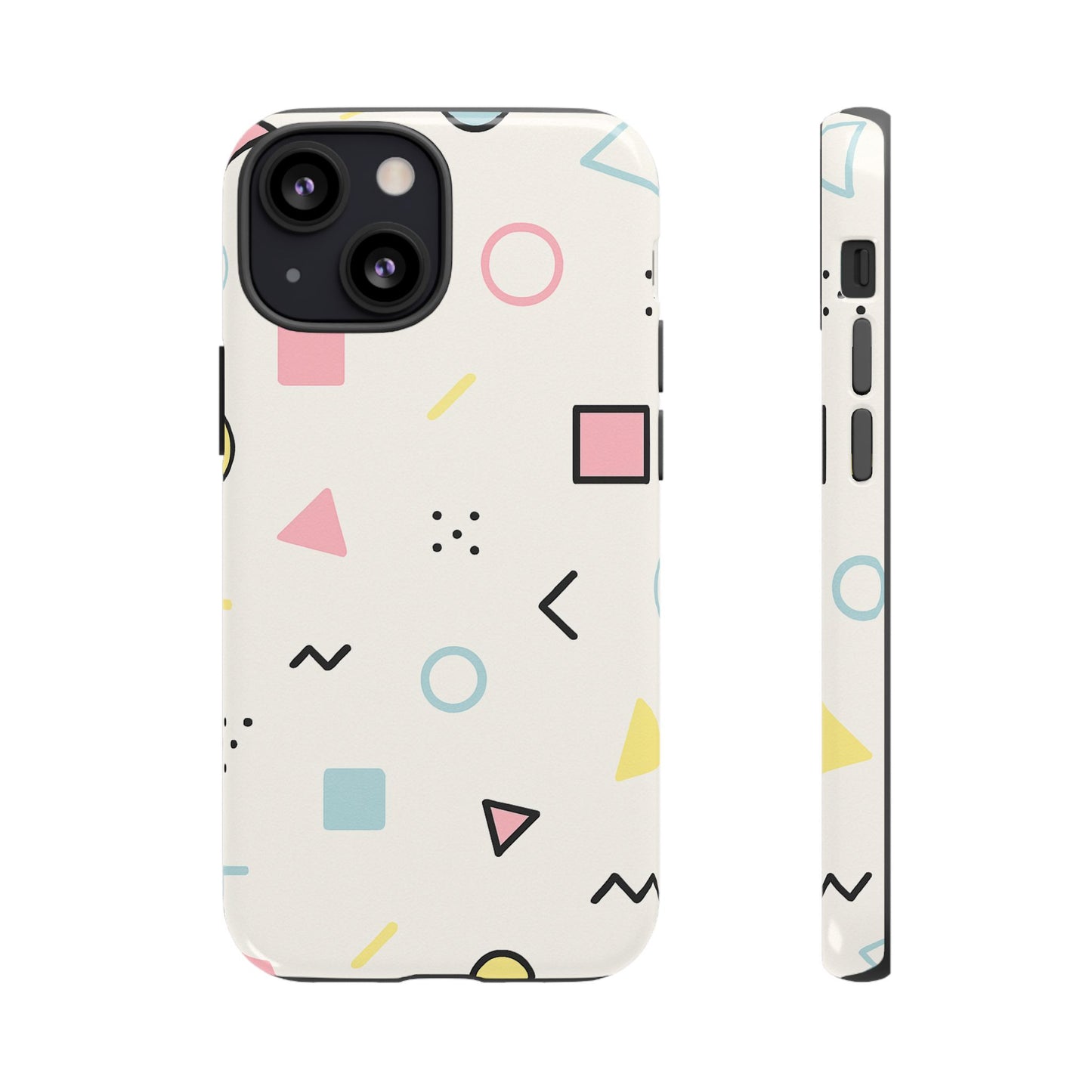 Geometric Phone Case - Stylish Tough Cases for Trendsetters, Unique Phone Covers, Modern Accessories, Gift Ideas for Her