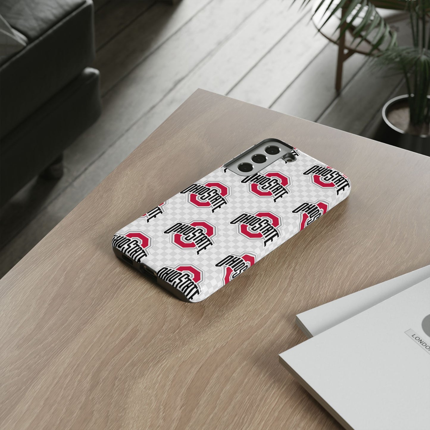Ohio State Tough Phone Case - Stylish, Durable Protection for Buckeye Fans, Sports Lover's Gift, College Student Essentials