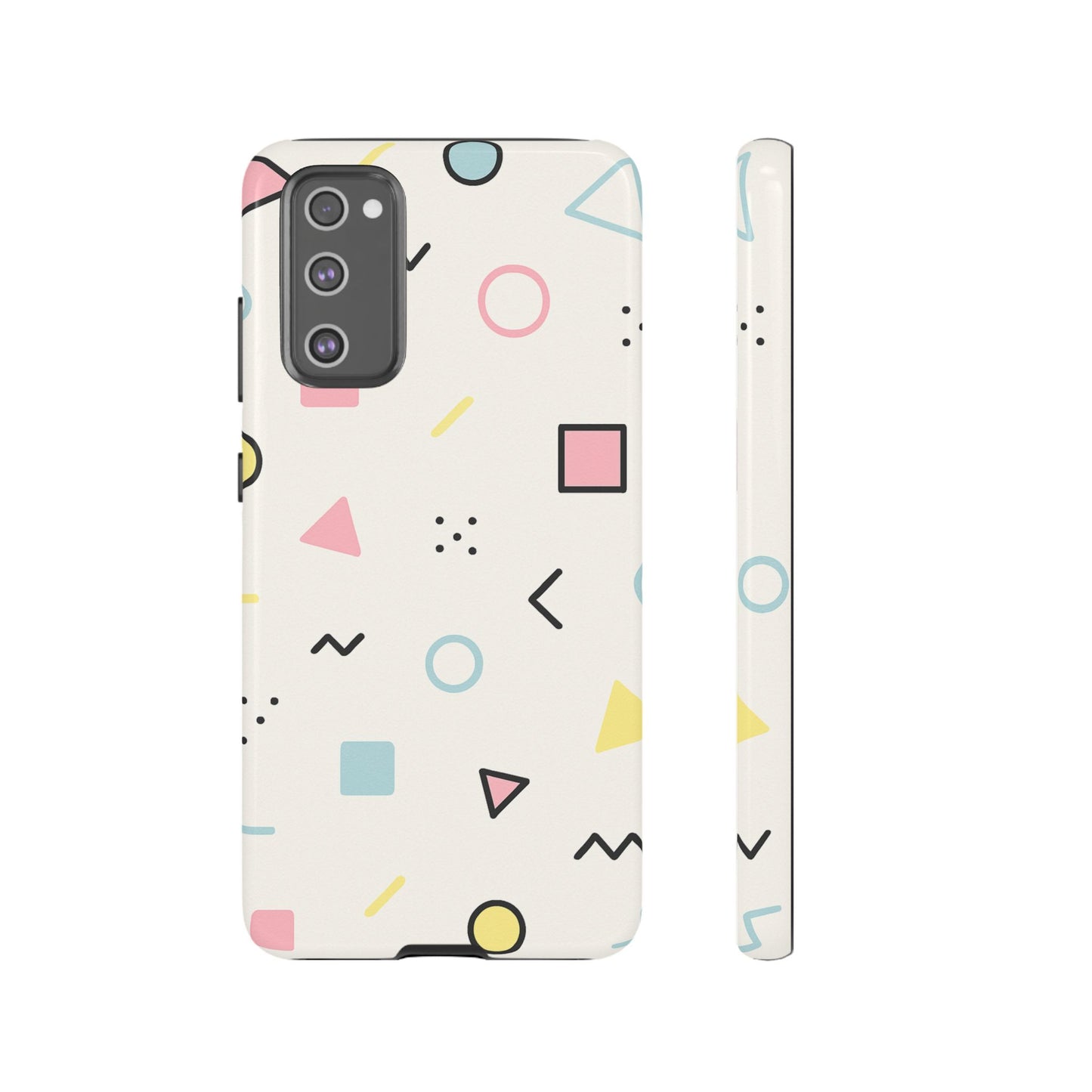 Geometric Phone Case - Stylish Tough Cases for Trendsetters, Unique Phone Covers, Modern Accessories, Gift Ideas for Her