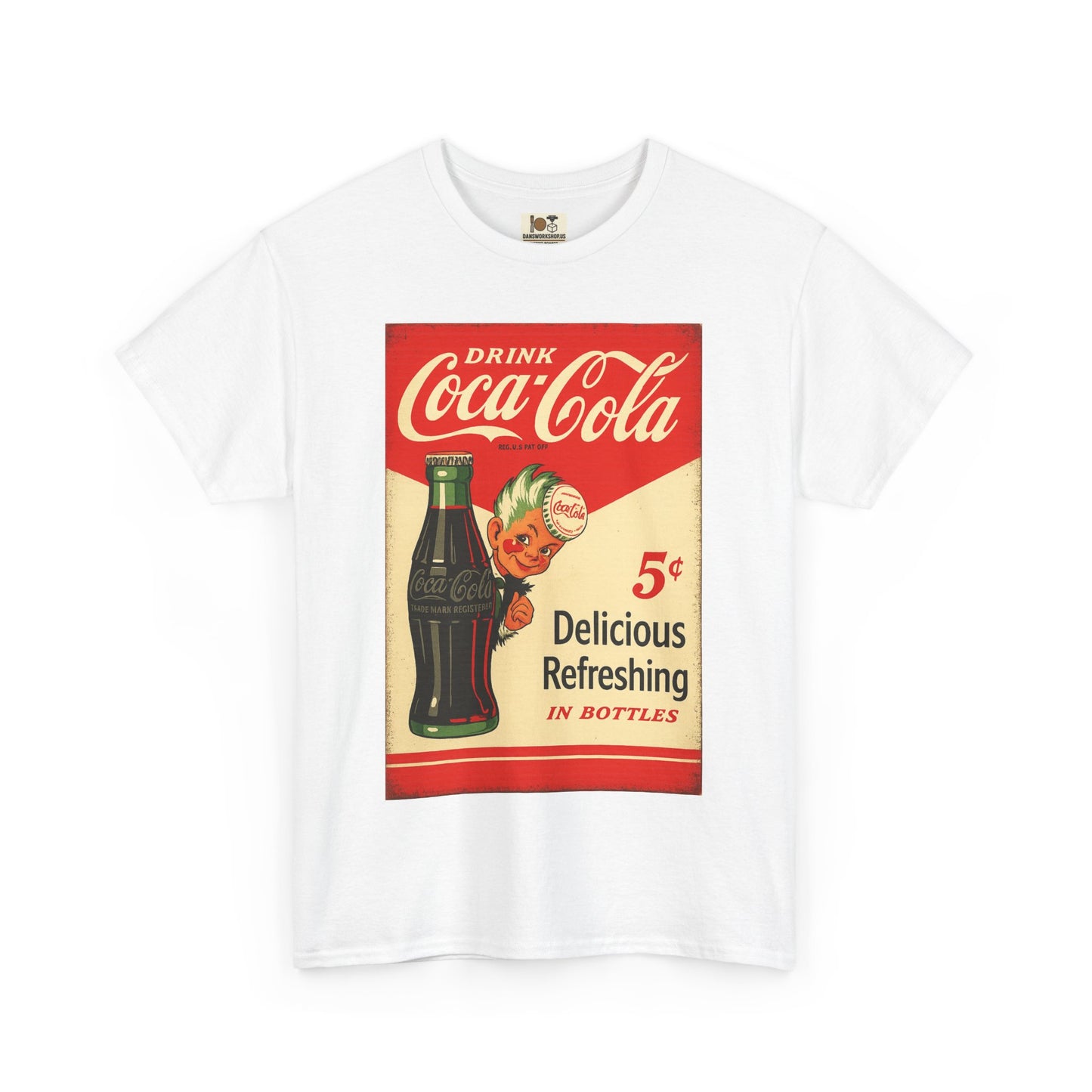 Vintage Coca-Cola Graphic Tee, Retro Shirt, 80s Style T-Shirt, Classic [...]