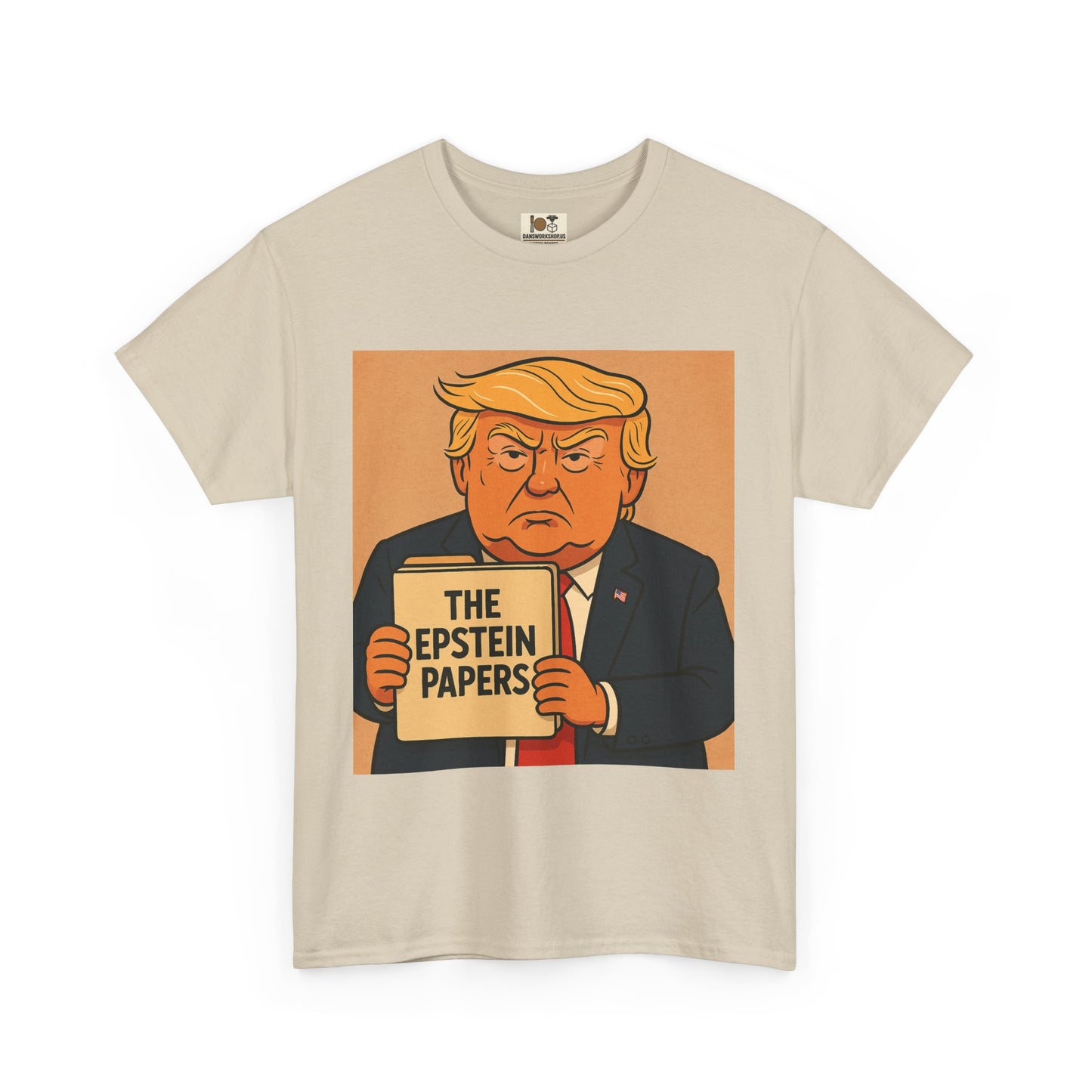 Political Humor Tee, Graphic T-Shirt, Unisex Cotton Shirt, Meme Gift, Statement Tee, Casual Wear, Fun Apparel, trump, Epstein