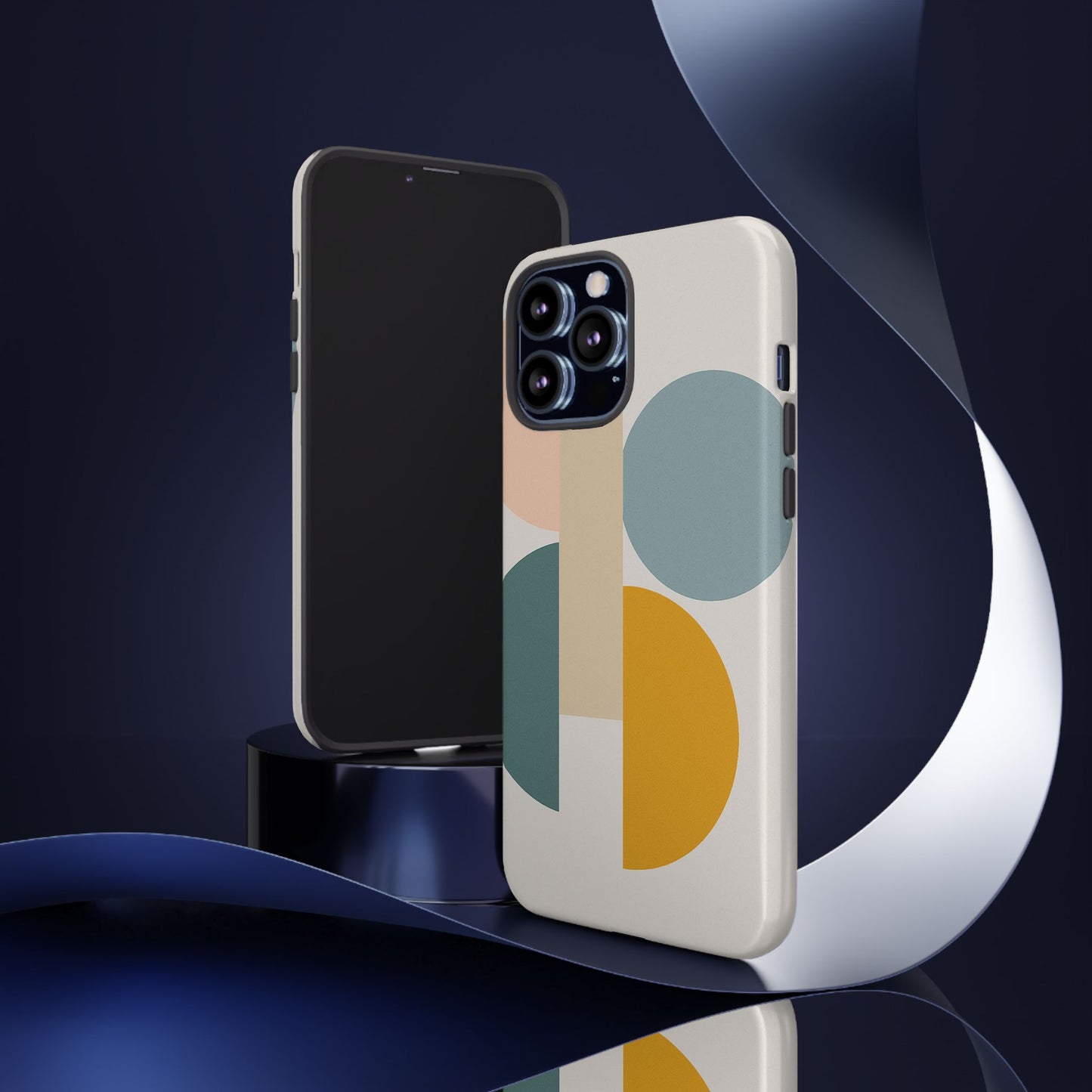 Minimalist Geometric Phone Case, Stylish Protective Cover for Phones, Modern Design, Gift for Him/Her, Trendy Tech Accessory