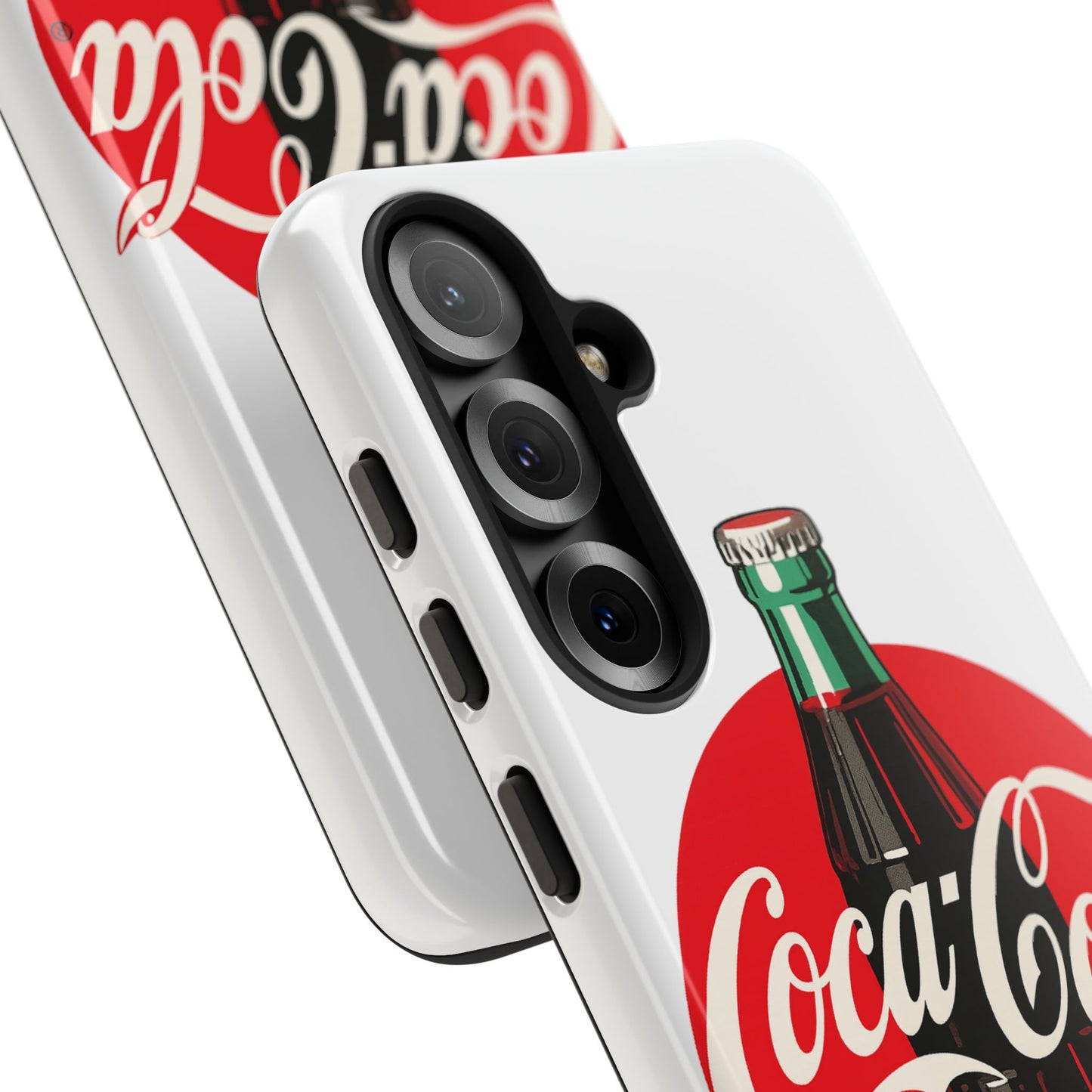 Coca-Cola Tough Phone Cases, Vintage Soda Drink, Retro Style, Unique Gift, Phone Accessories, Summer Vibes