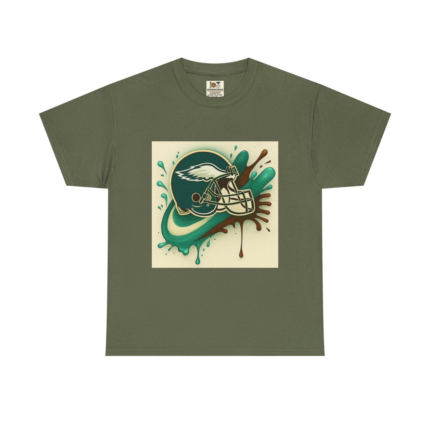 Eagles Fan Unisex Heavy Cotton Tee, Sports Shirt, Team Apparel, Game Day Outfit, Football Merchandise