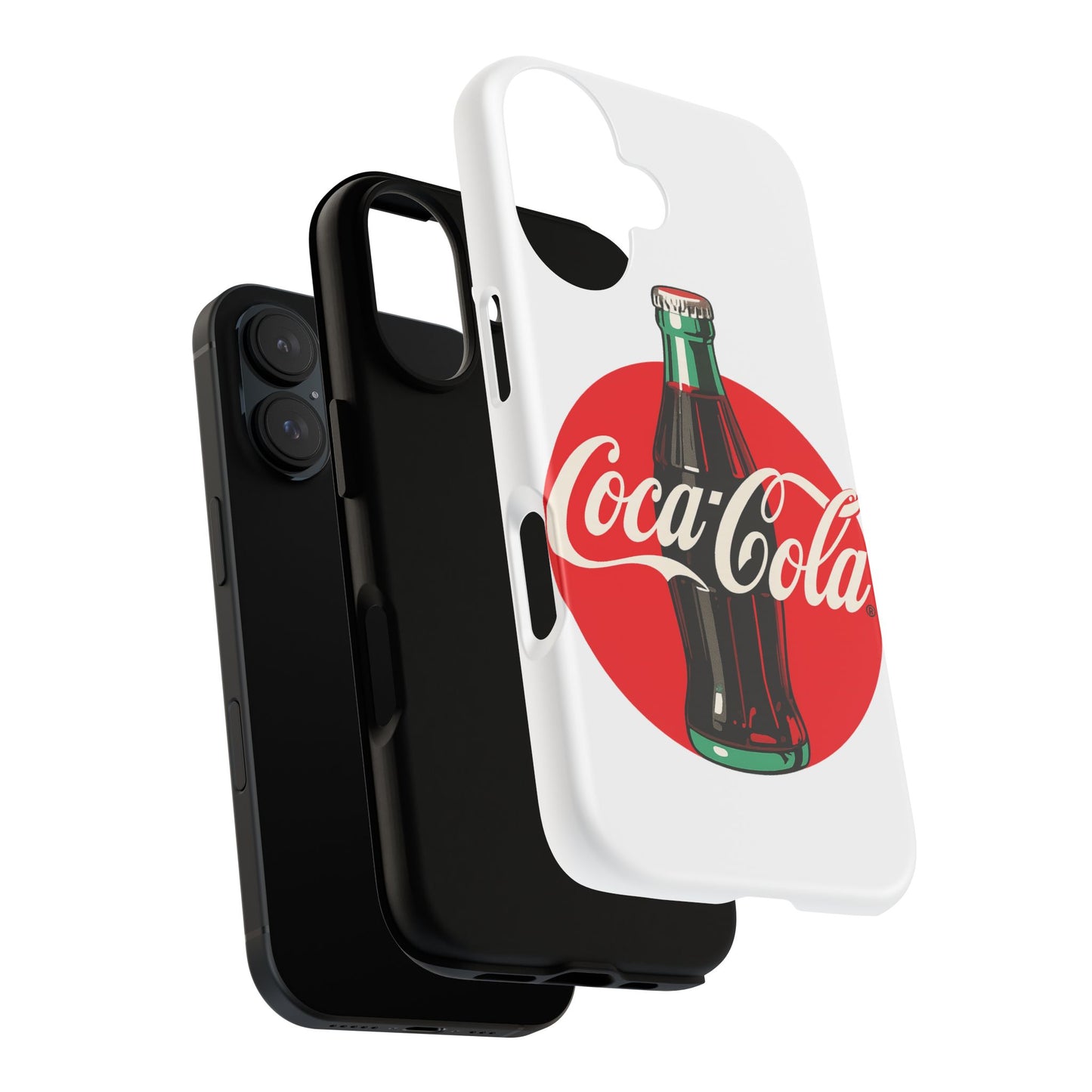 Coca-Cola Tough Phone Cases, Vintage Soda Drink, Retro Style, Unique Gift, Phone Accessories, Summer Vibes