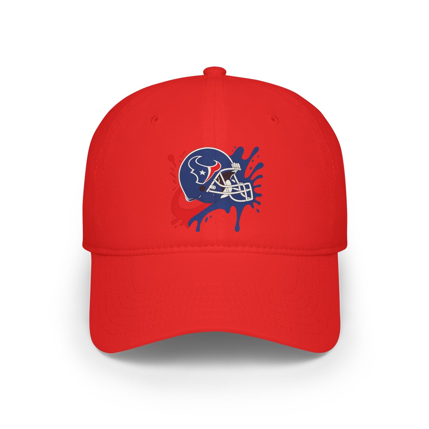Stylish Football Splash Baseball Cap, Sporty Hat, Casual Wear, Gift for Sports Fans, Adjustable Cap