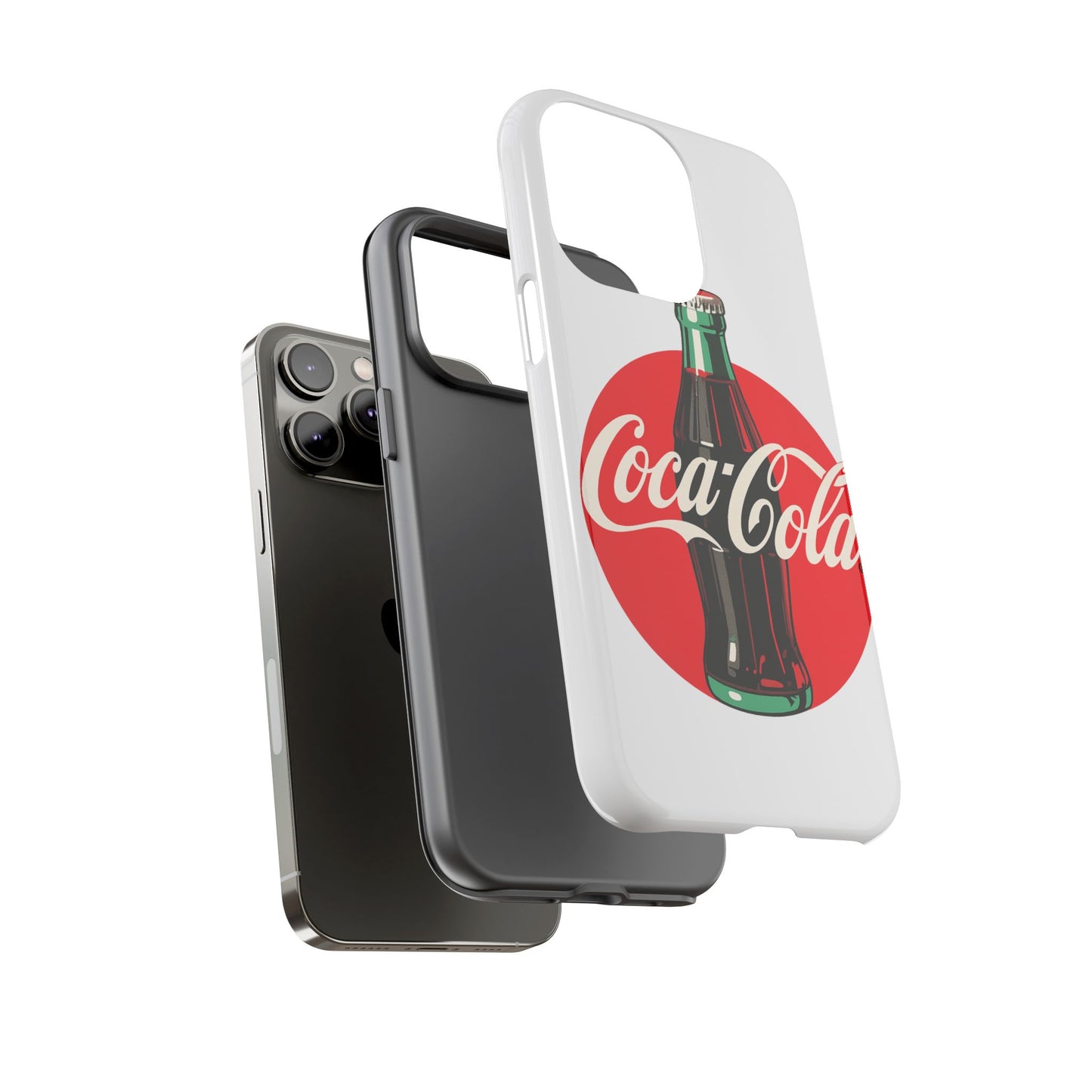 Coca-Cola Tough Phone Cases, Vintage Soda Drink, Retro Style, Unique Gift, Phone Accessories, Summer Vibes
