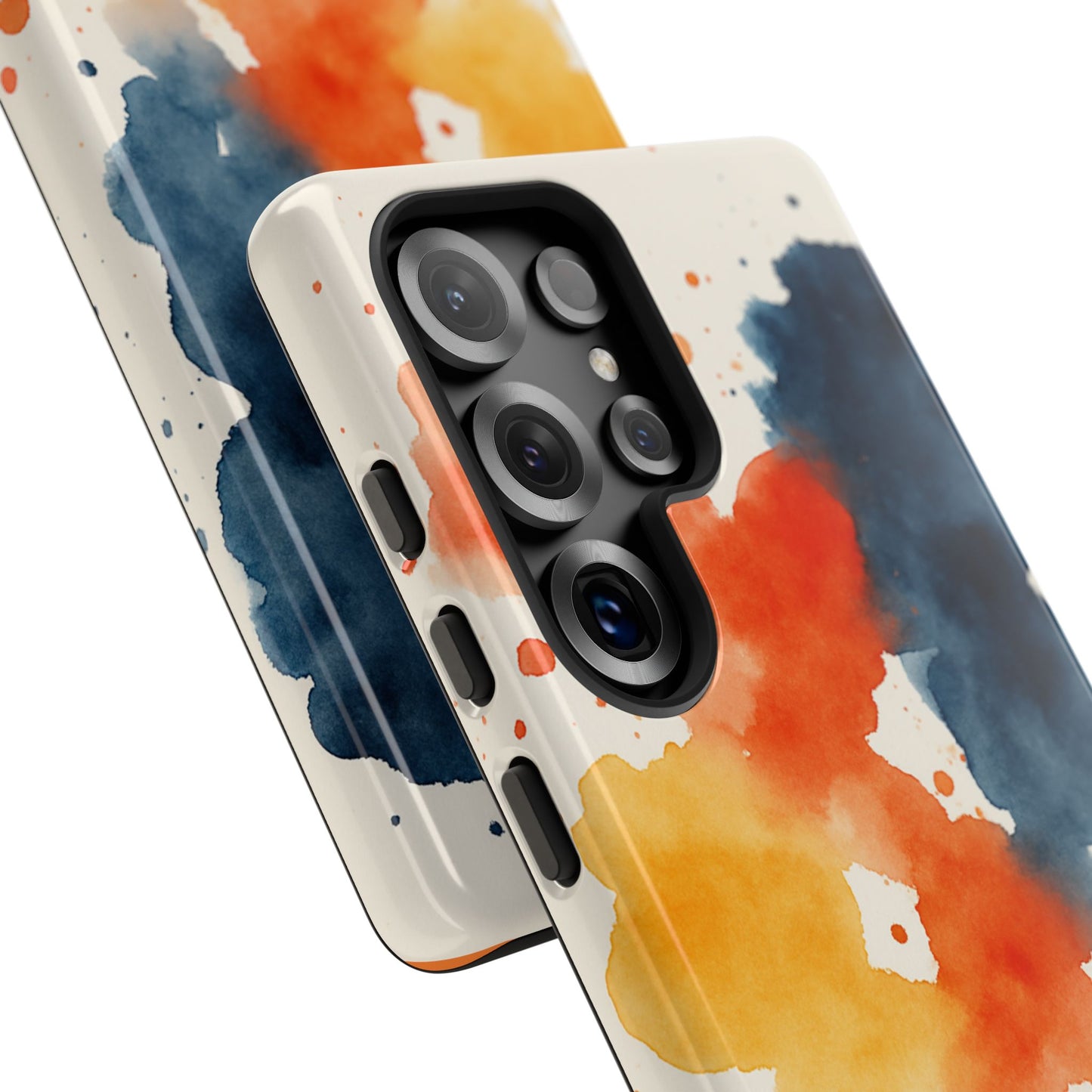 Watercolor Phone Case - Abstract Design, Tough Cases for Men & Women, Stylish Gift, Artistic Accessory for All Occasions