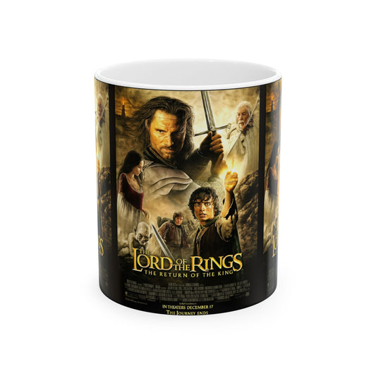 Lord of the Rings Ceramic Mug, Movie Gift for Fans, Fantasy Drinkware, Coffee Lover's Collectible, Perfect for Birthdays & Holidays