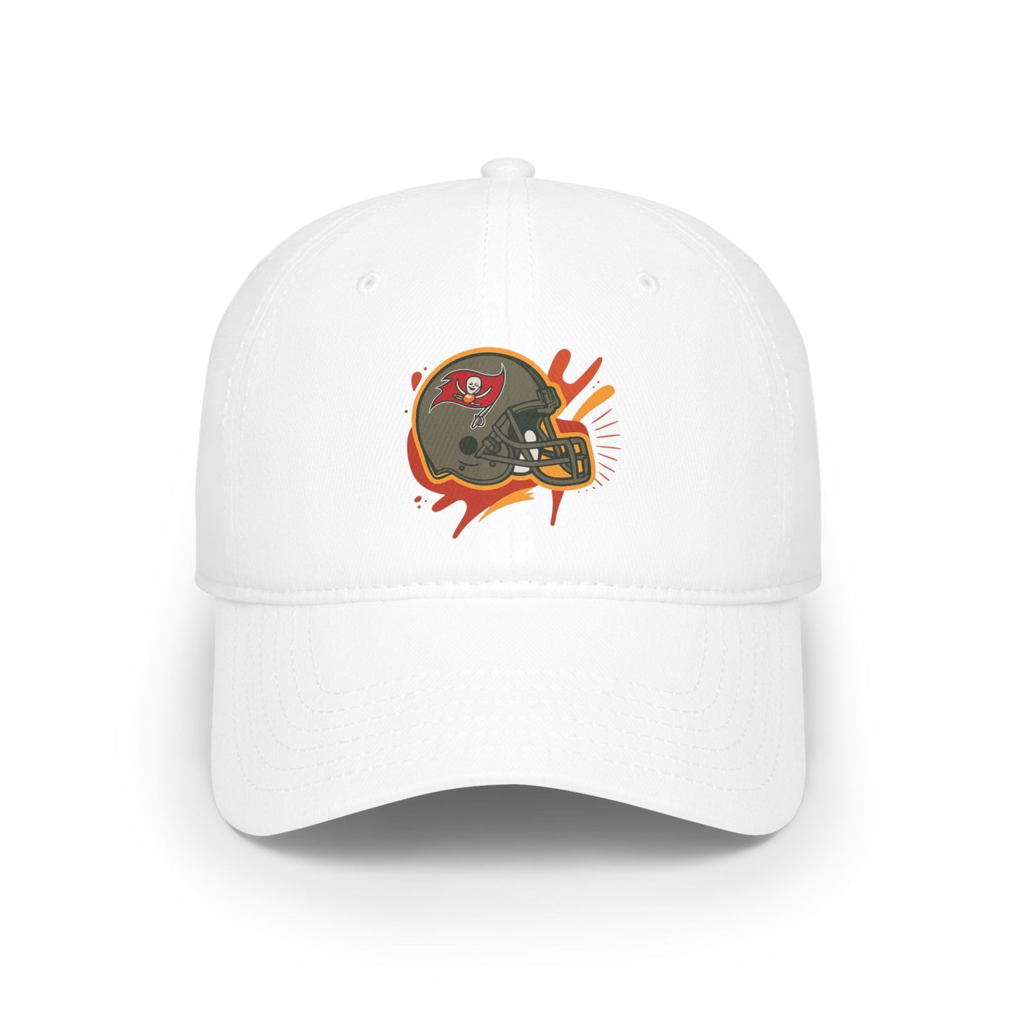 Stylish Low Profile Baseball Cap, Casual Sports Hat, Gift for Sports Fans, Everyday Wear, Outdoor Adventures, Red Team Cap