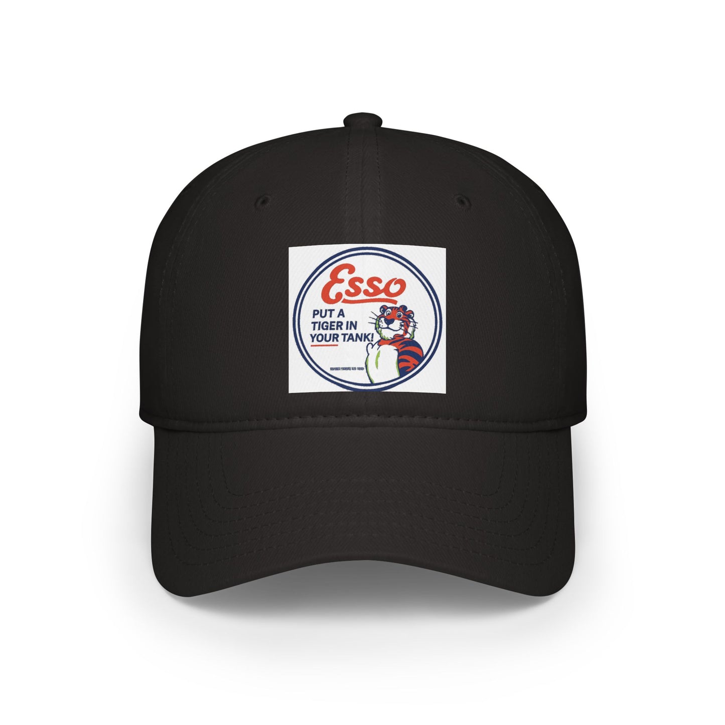 Retro Esso Low Profile Baseball Cap, Vintage Cap, Adjustable Hat, Perfect Gift for Car Lovers, Casual Summer Accessory