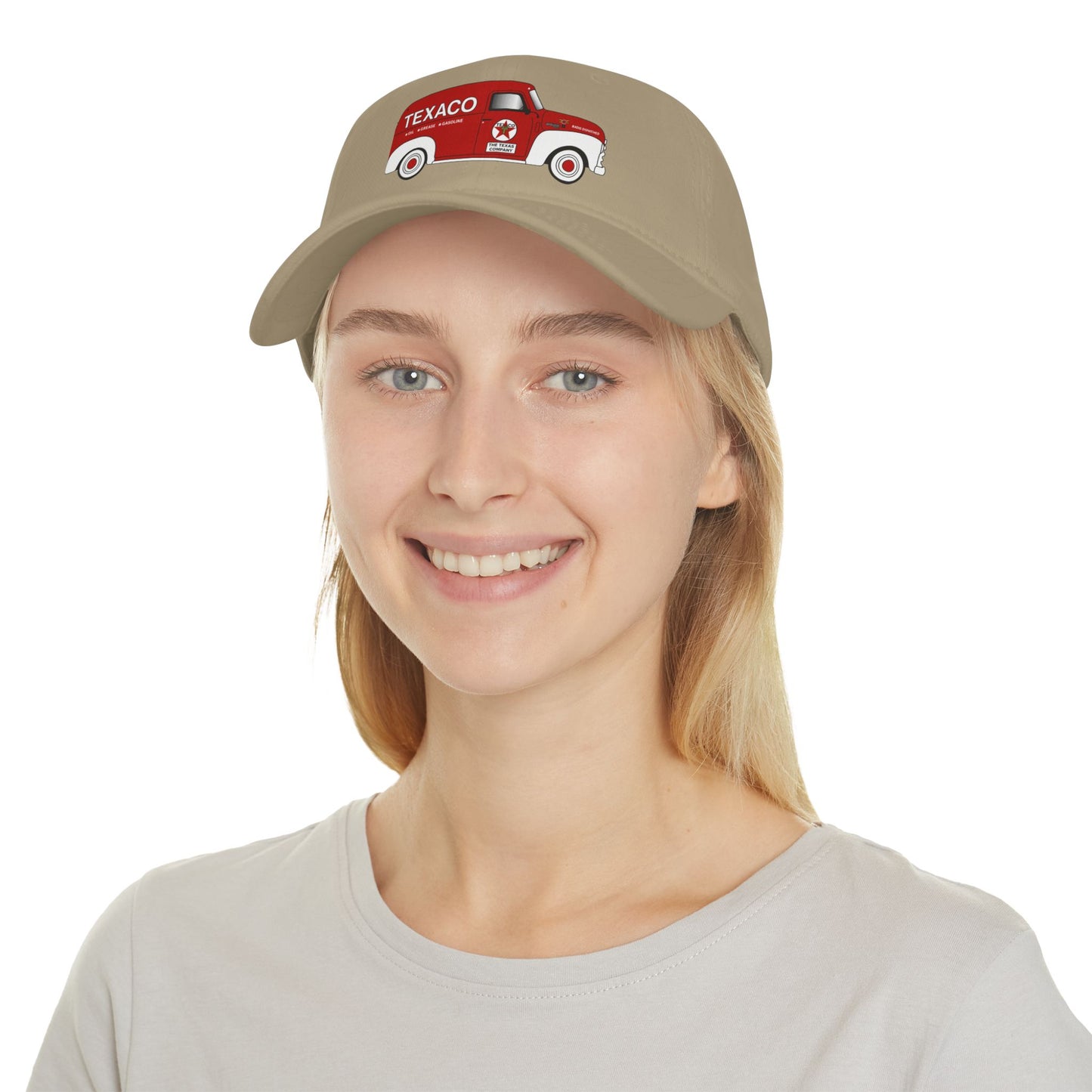 Vintage Texaco Truck Low Profile Baseball Cap, Relaxed Fit Hat, Outdoor Cap, Gift for Car Lovers, Vintage Style Headwear