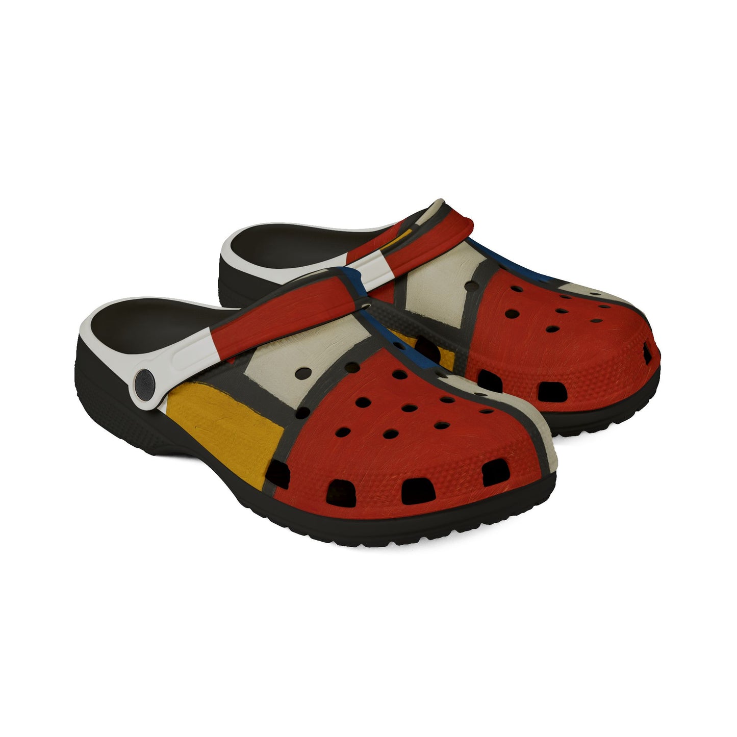 Colorful EVA Foam Clogs, Fun Slip-Ons, Art-Inspired Footwear, Comfortable Garden Shoes, Playful Everyday Wear, Unique Gift Idea