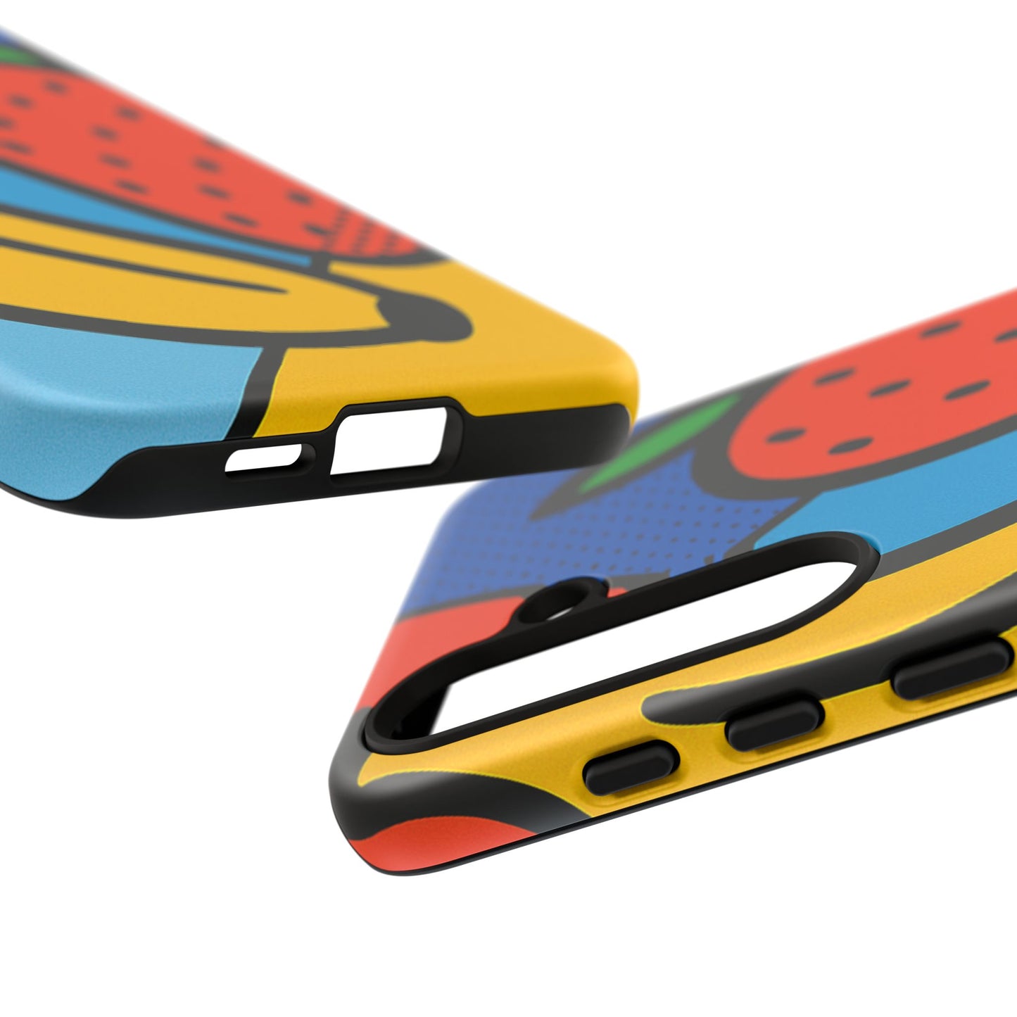 Colorful Fruit Phone Case - Tough Cases - Fun, Vibrant, Unique, Gifts for Friends, Summer Accessories, Trendy Phone Protector