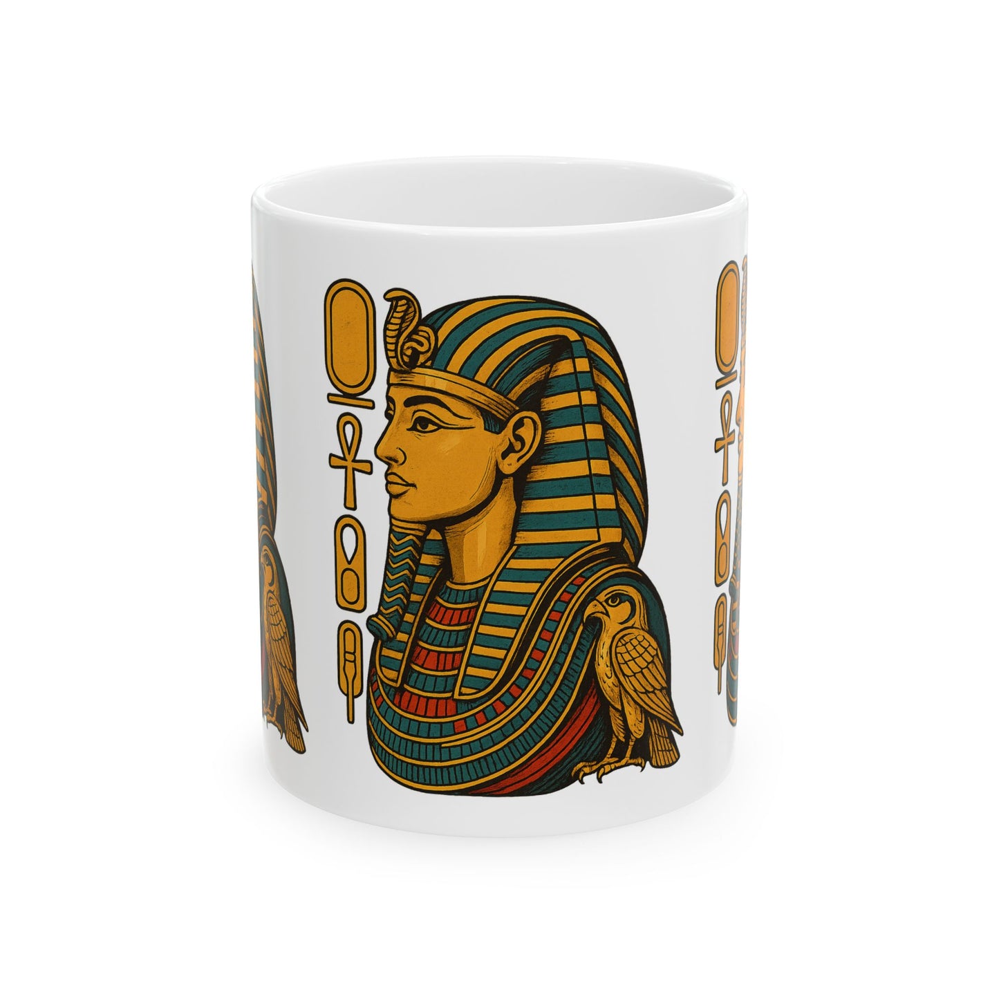 Ancient Egypt-Inspired Ceramic Mug, Unique Gift for History Lovers, Decorative Coffee Cup for Home or Office, Perfect for Birthdays, [...]