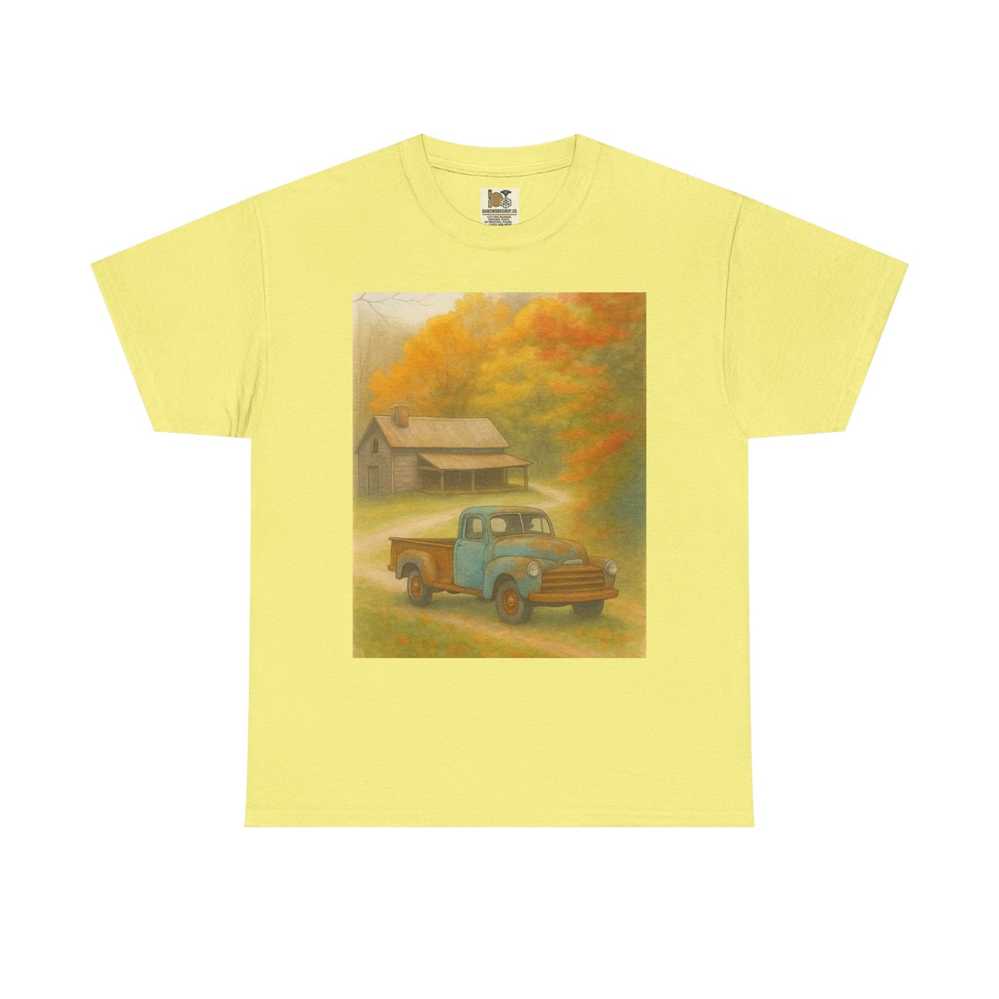 Autumn Vintage Truck Tee | Cozy Fall Apparel, Gift for Him, Harvest Style, [...]