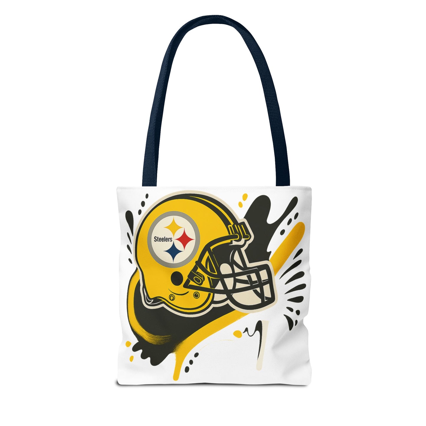 Steelers Inspired Tote Bag, Football Fan Accessory, Game Day Tote, Sports Bag, Personalized Gift for Him