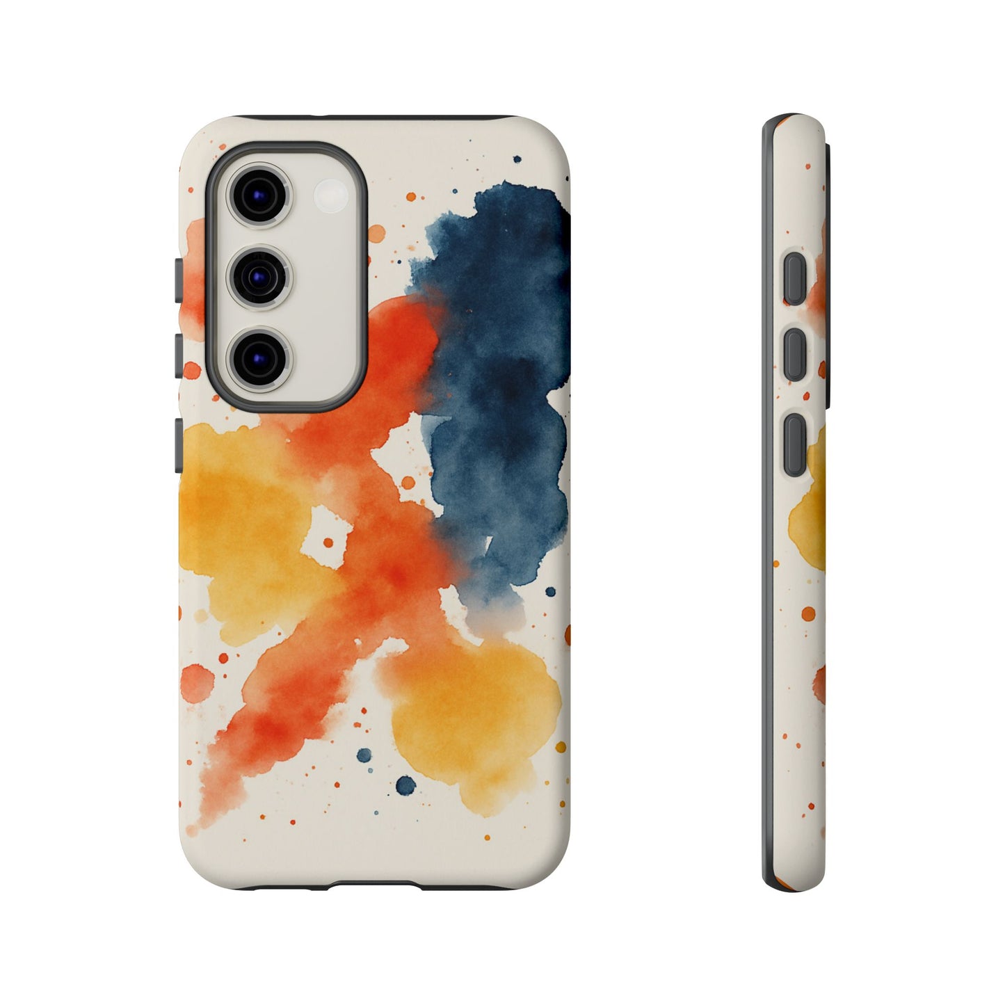 Watercolor Phone Case - Abstract Design, Tough Cases for Men & Women, Stylish Gift, Artistic Accessory for All Occasions