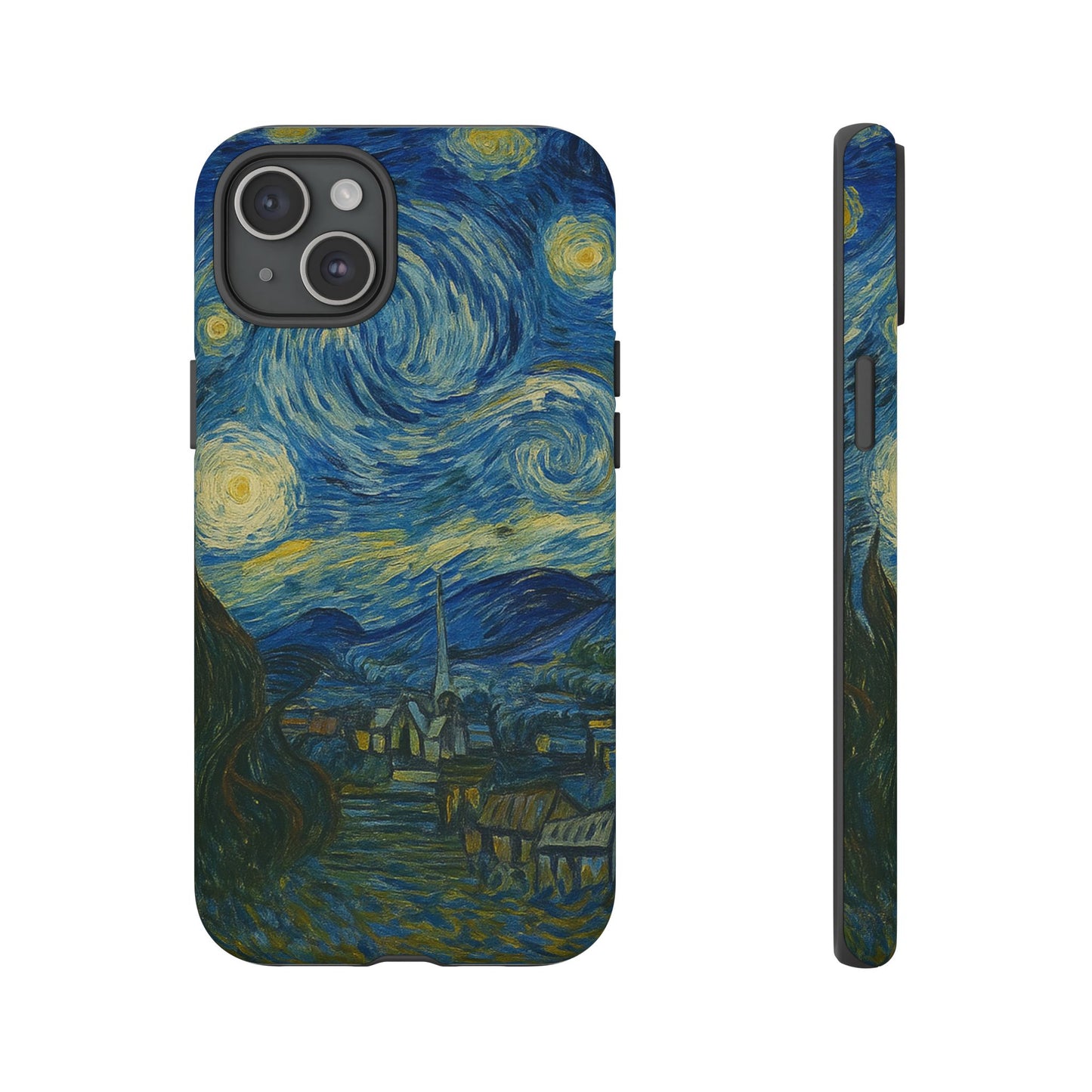 Starry Night Phone Case, Artistic Cell Phone Cover, Gift for Art Lovers, Unique Phone Accessory, Birthday Gift for Him/Her, Tough Cases