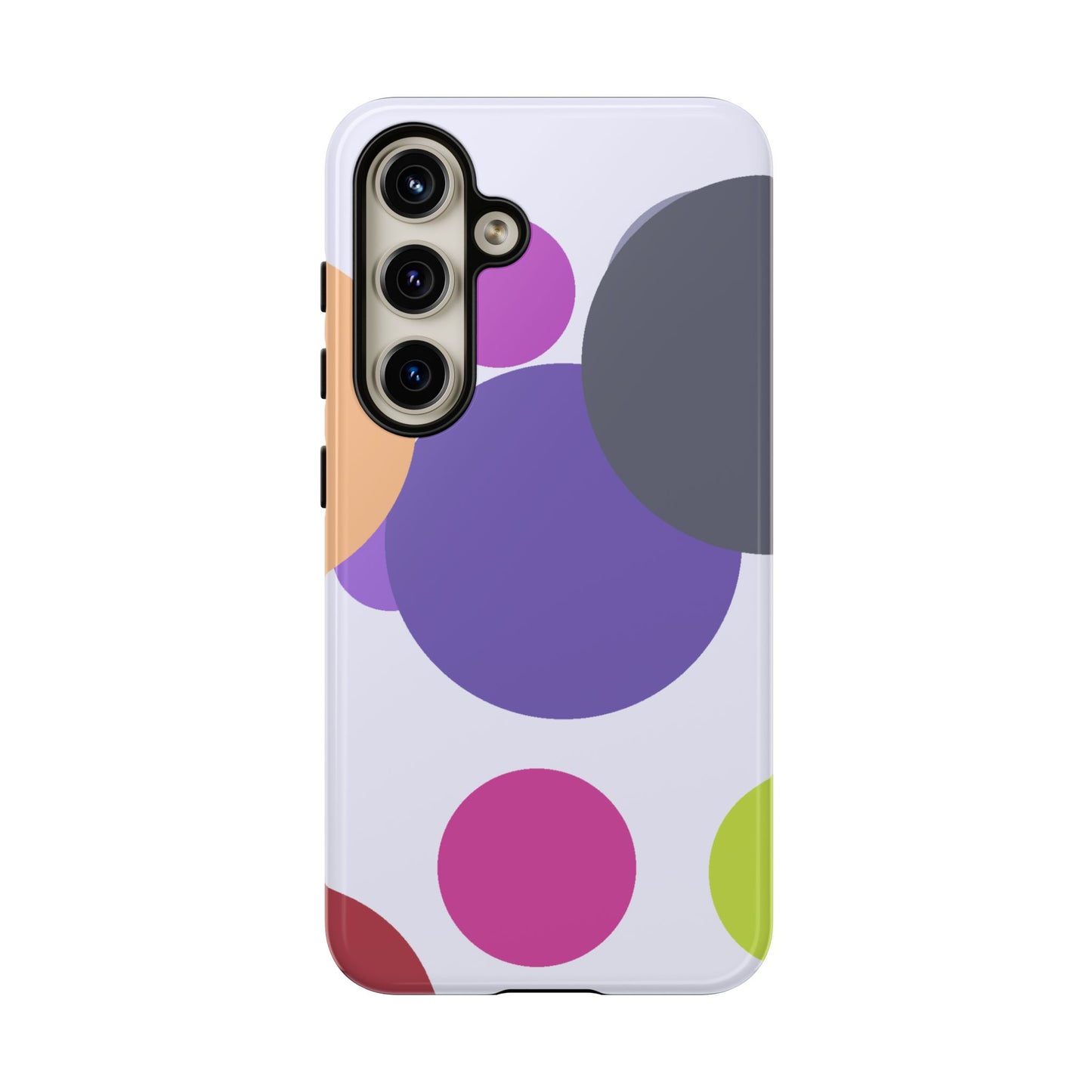 Colorful Geometric Phone Case, Bold Protective Cover for iPhone, Unique Gift for Trendy Teens, Fun Customizable Cases, Modern Design