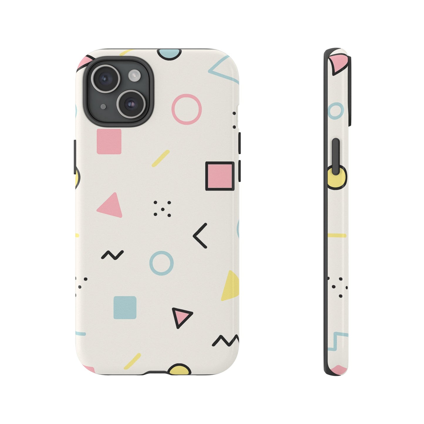 Geometric Phone Case - Stylish Tough Cases for Trendsetters, Unique Phone Covers, Modern Accessories, Gift Ideas for Her