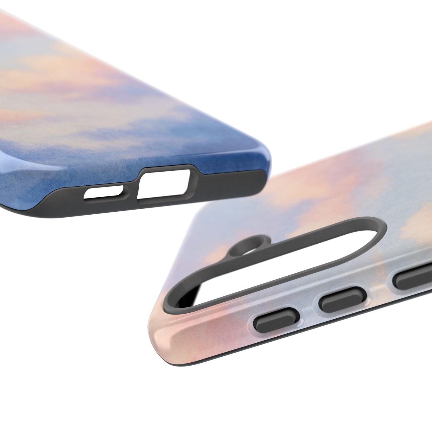 Sky Blue Cloud Phone Case, Tough Phone Cover, Aesthetic Cell Phone Accessory, Gift for Teen, Trendy Tech Protection