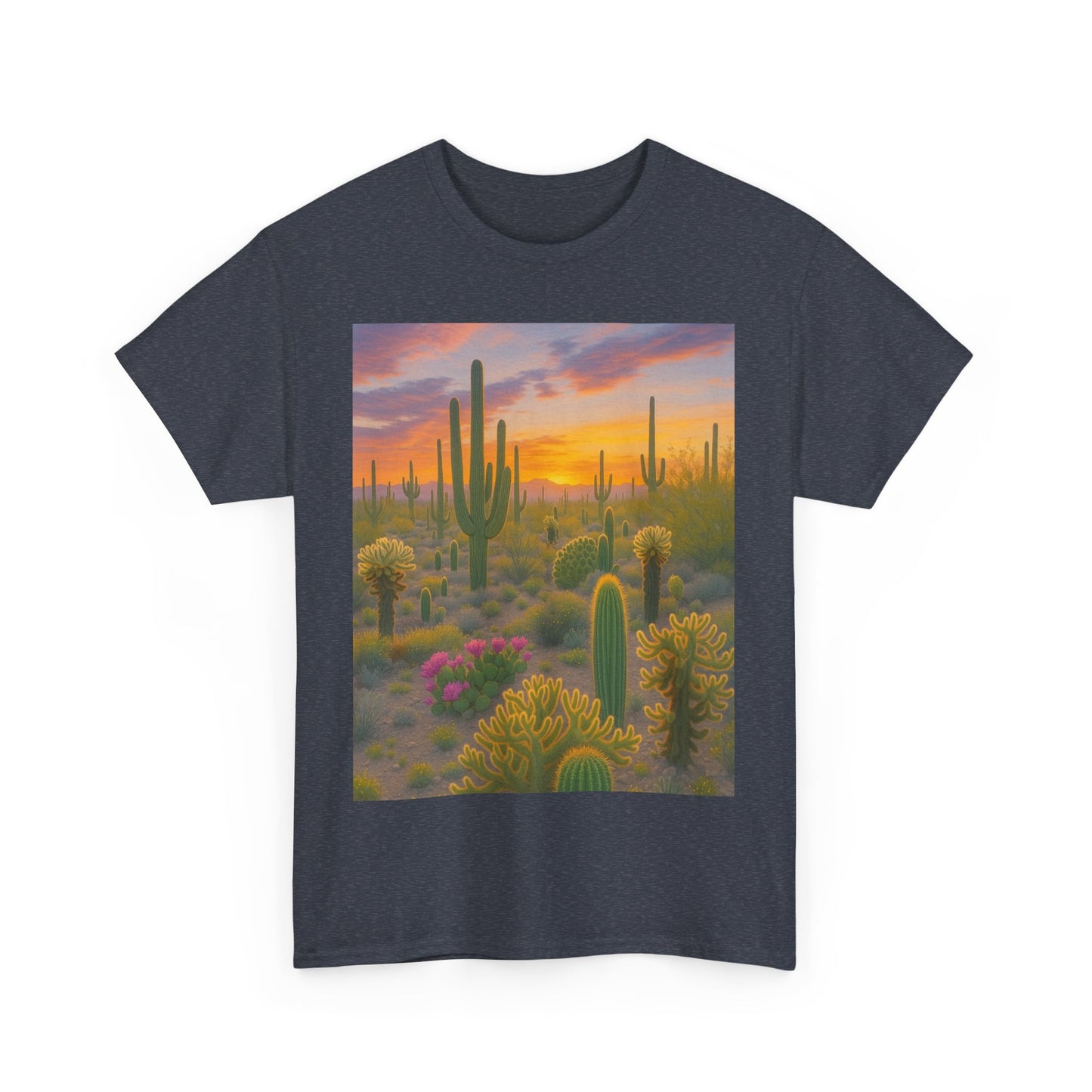Desert Sunset Unisex Tee, Boho Style Shirt, Nature Lover Gift, Cactus [...]