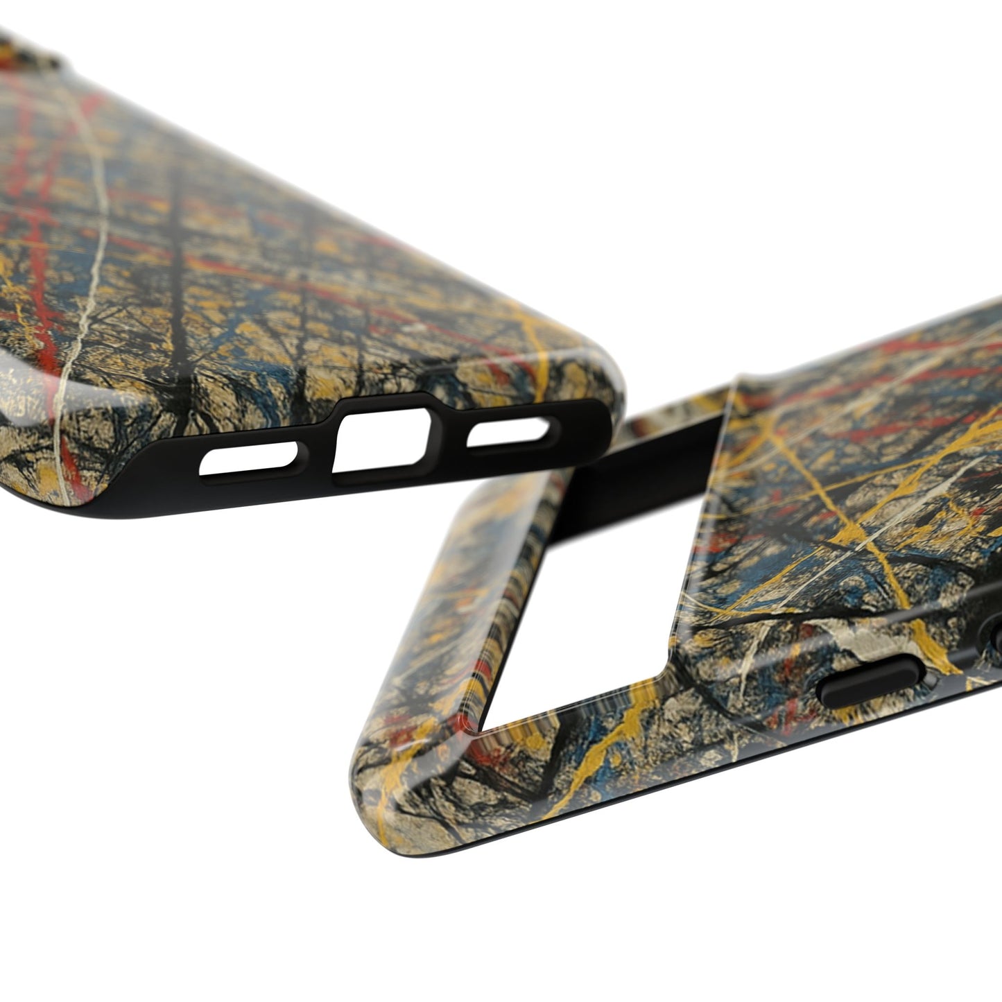 Tough Cases Phone Case - Bold Abstract Design, Stylish Mobile Cover, Unique Gift for Him/Her, Durable Accessory, Trendy Protection
