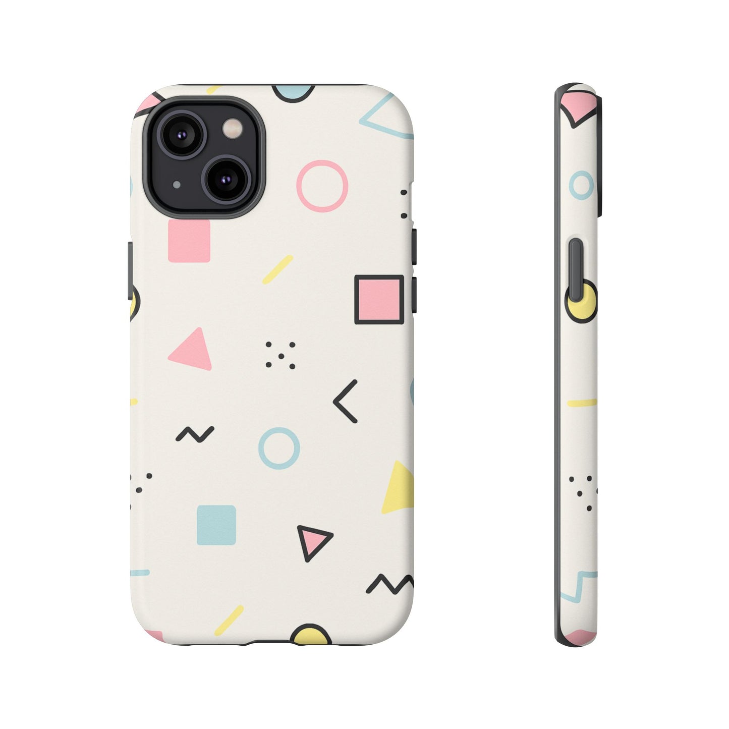 Geometric Phone Case - Stylish Tough Cases for Trendsetters, Unique Phone Covers, Modern Accessories, Gift Ideas for Her